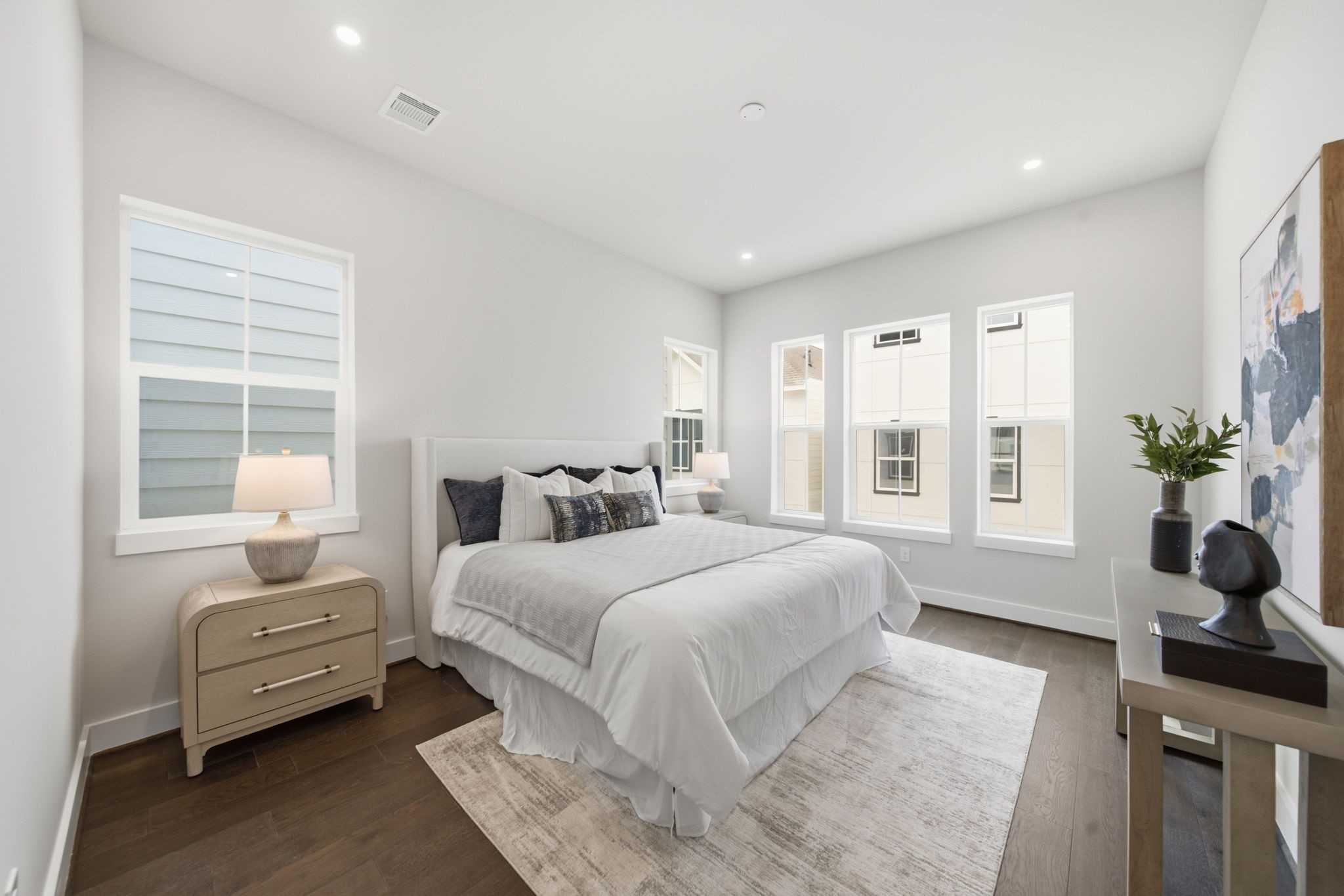 Primary suite with abundant natural light