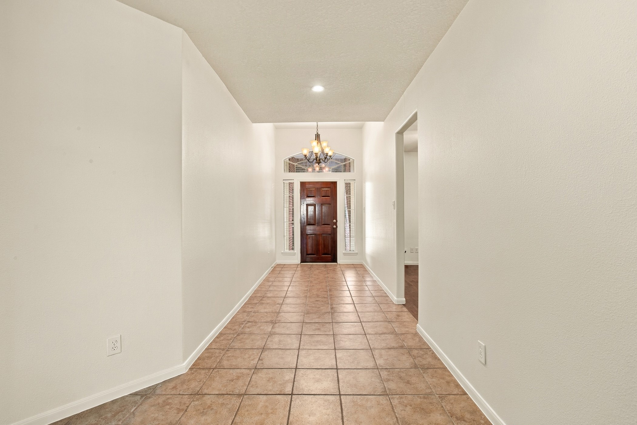 Looking toward entryway