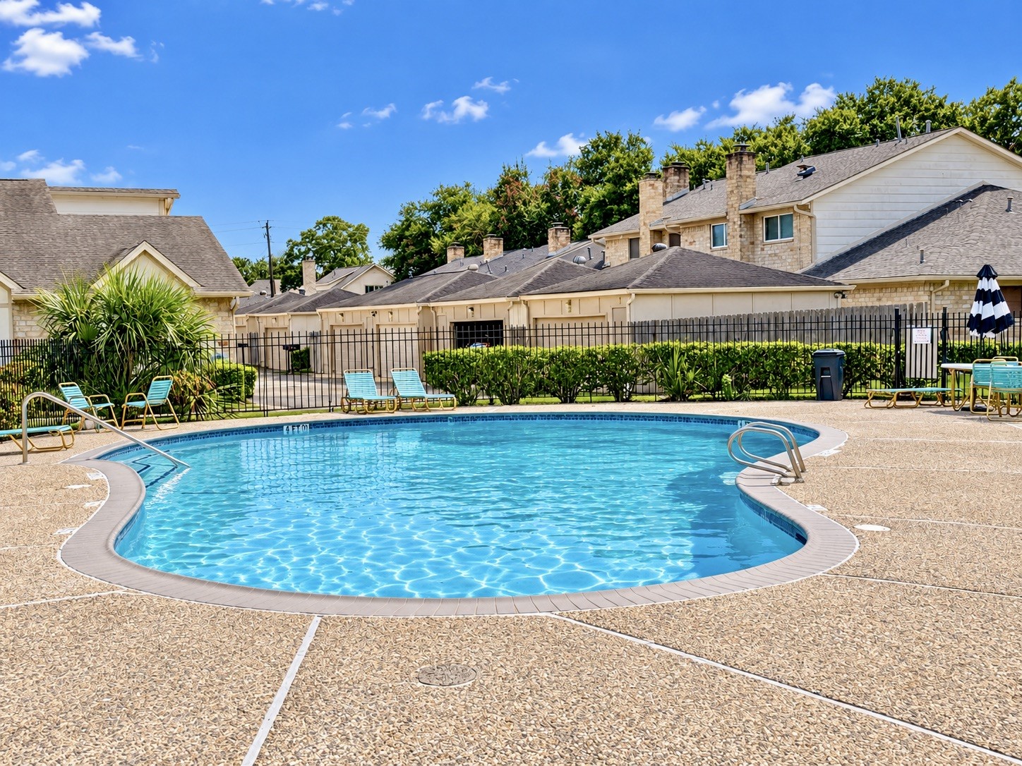 Steps from your front door is this sparkling community pool