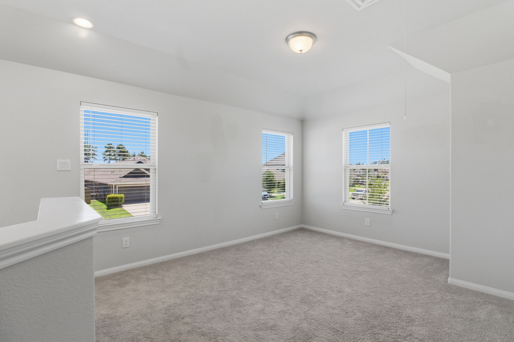 possible game room, office, or flex room