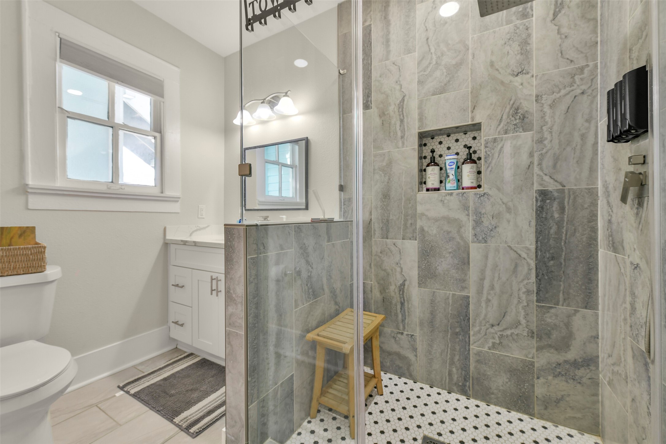 Secondary bathroom