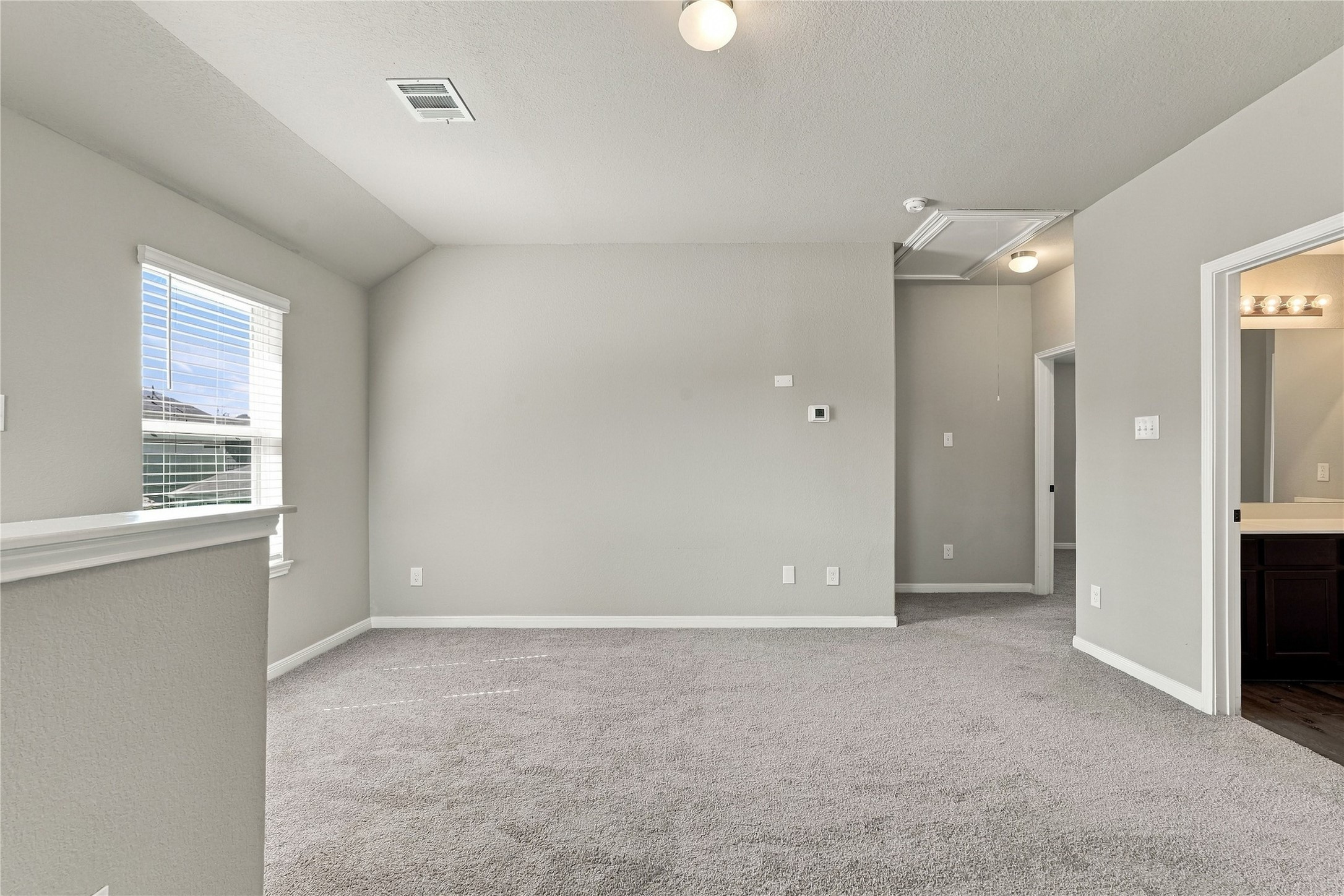 Great sized Game Room with nook & 2 storage closets!