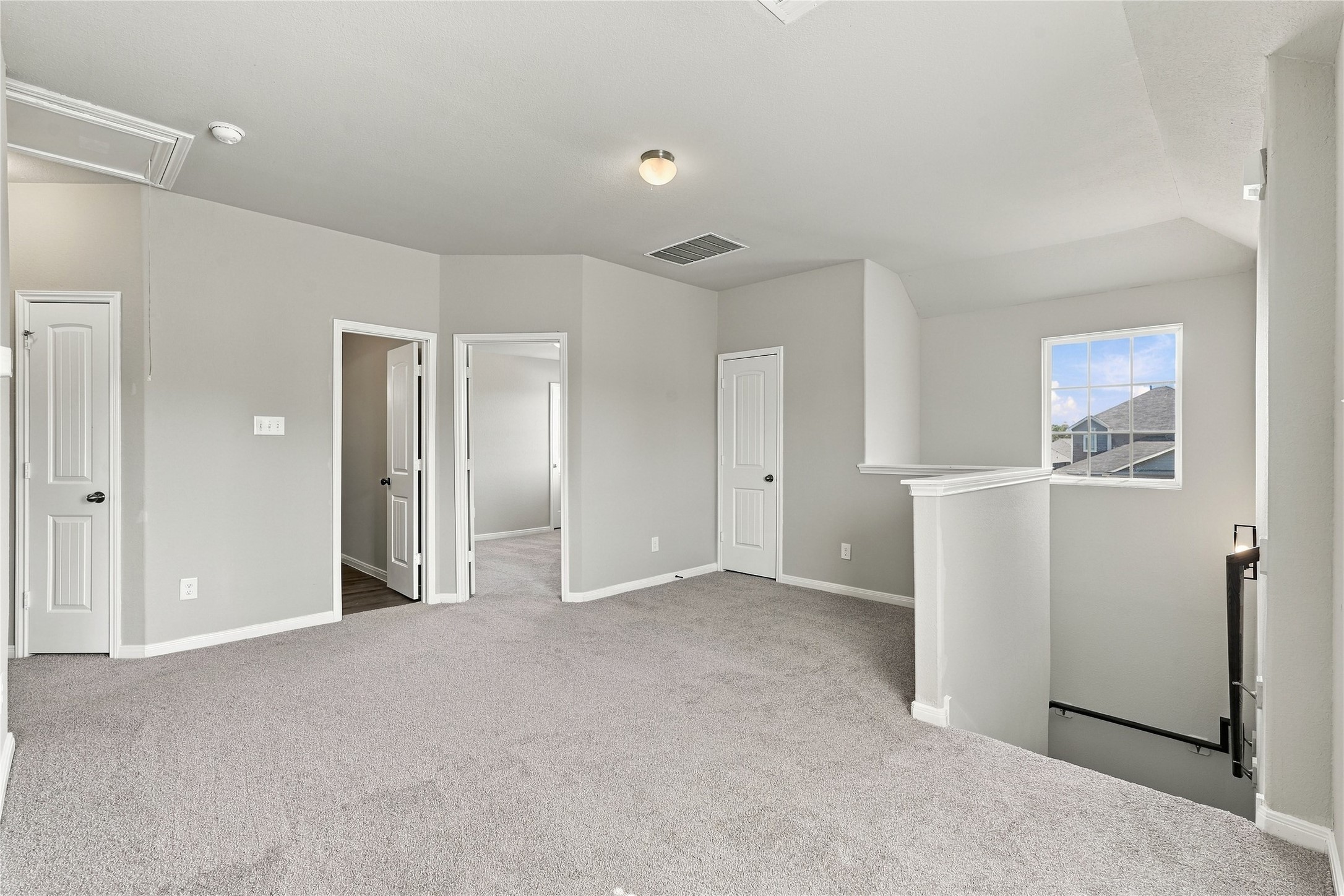 Great sized Game Room with nook & 2 storage closets!