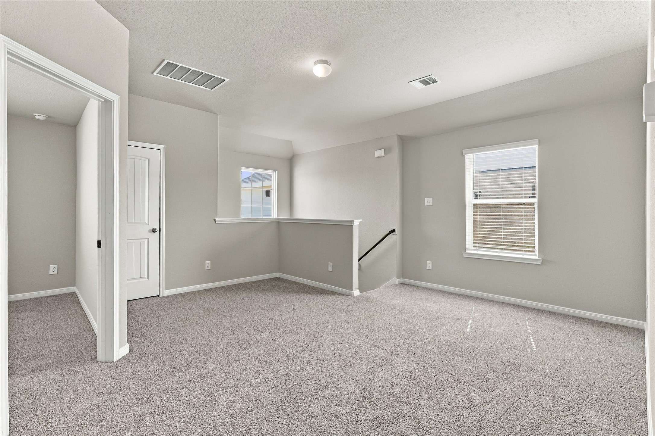 Great sized Game Room with nook & 2 storage closets!
