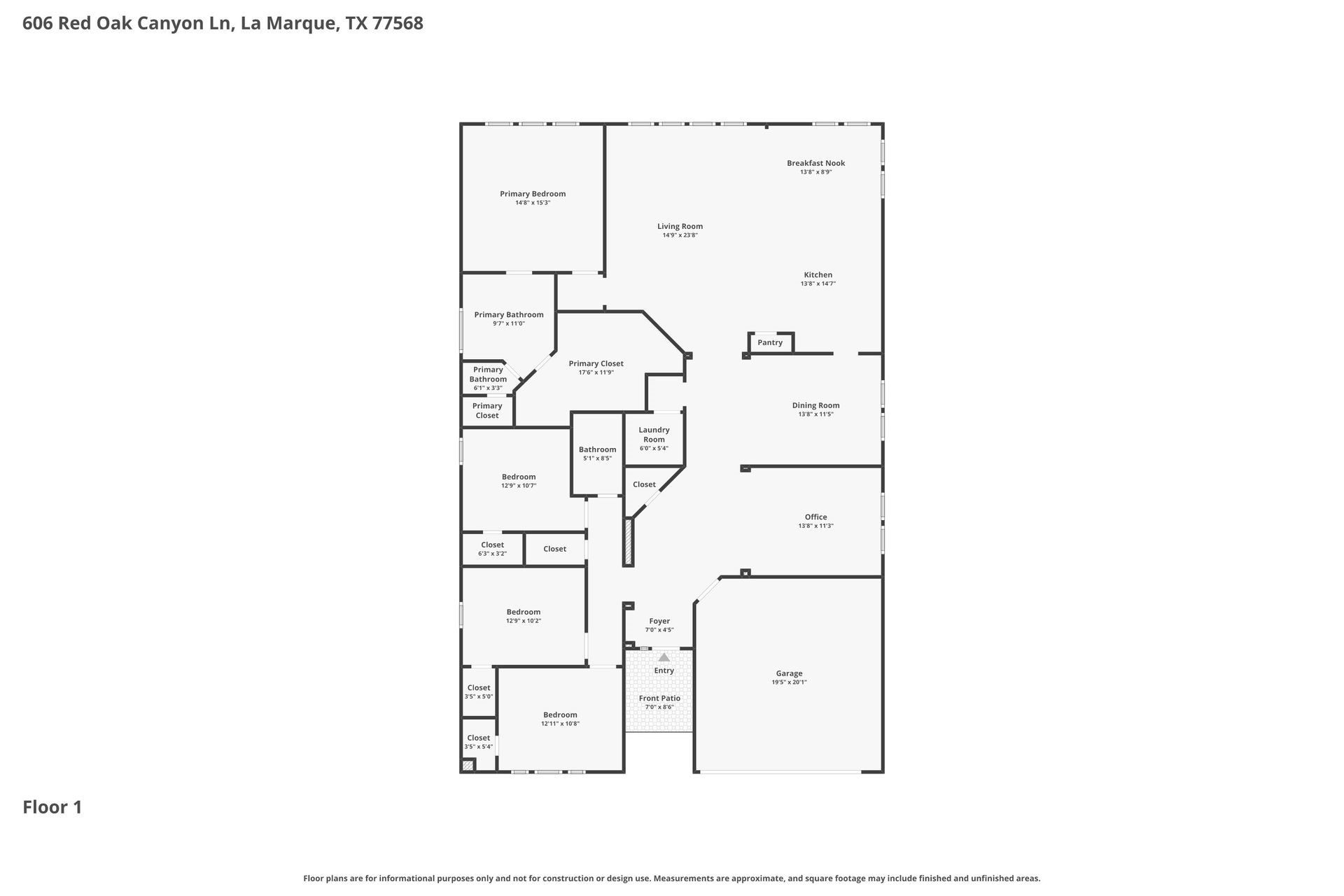 606 Red Oak Canyon Lane, La Marque, TX 77568
