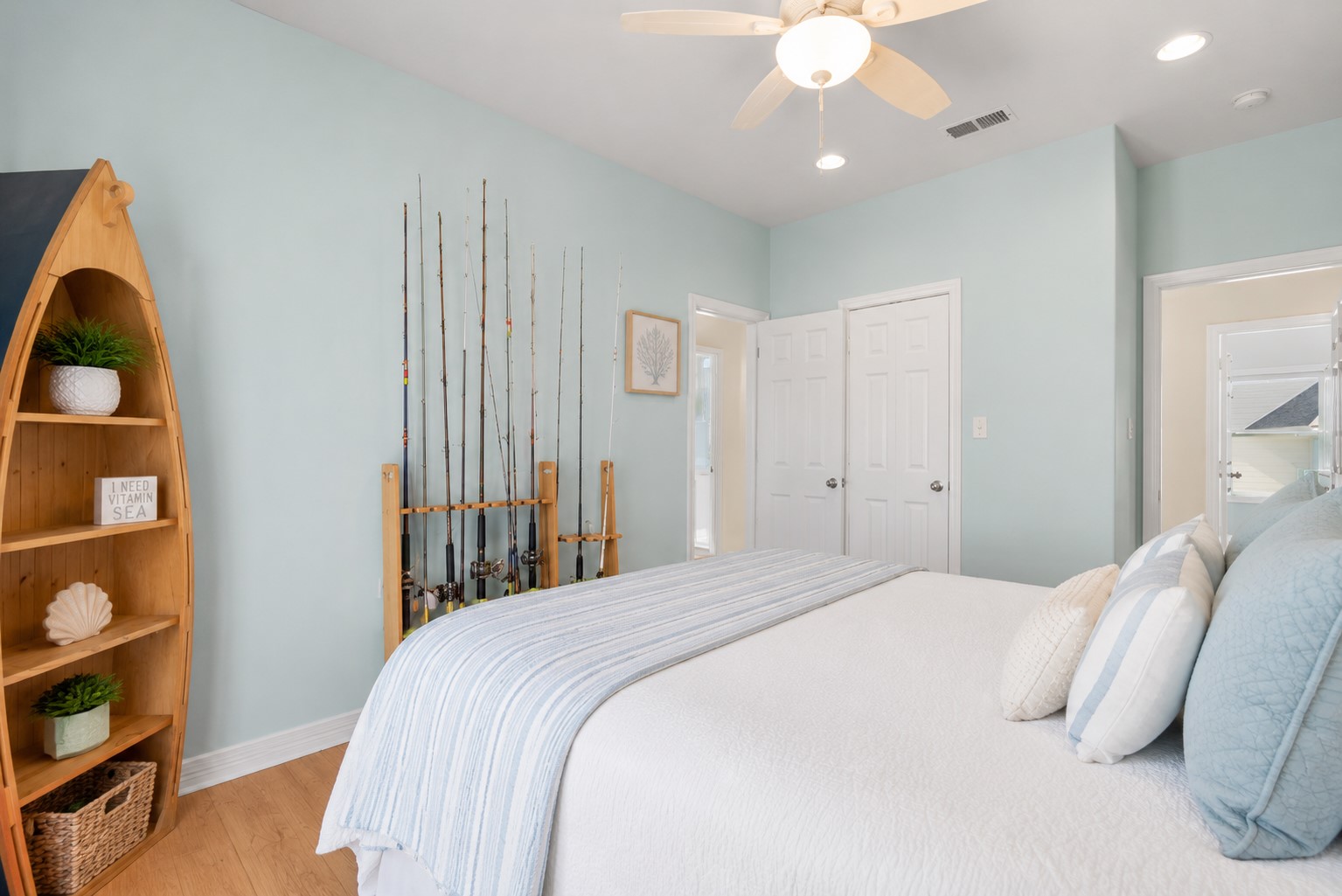Bedroom two located on the 1st floor
