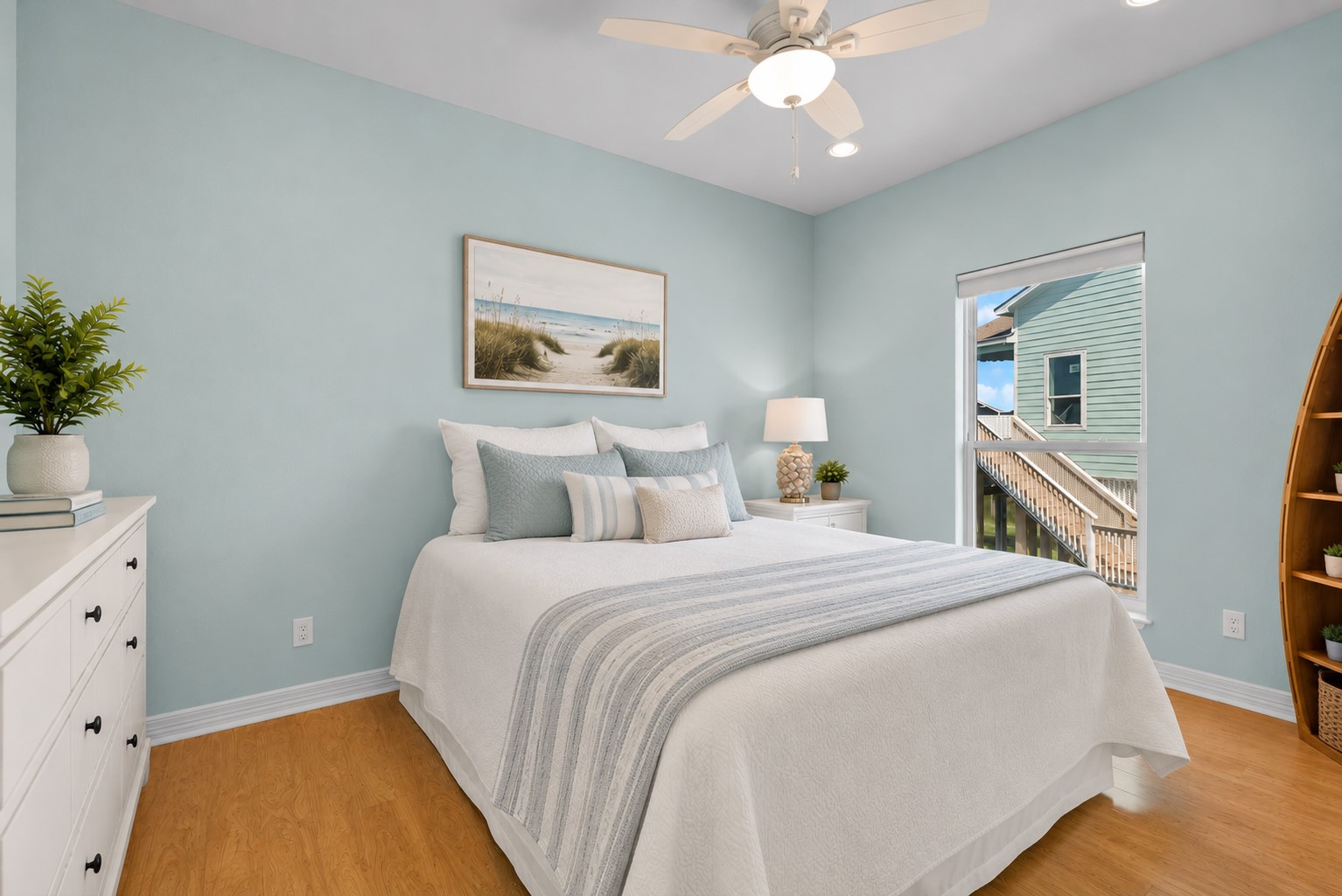 Bedroom two located on the 1st floor