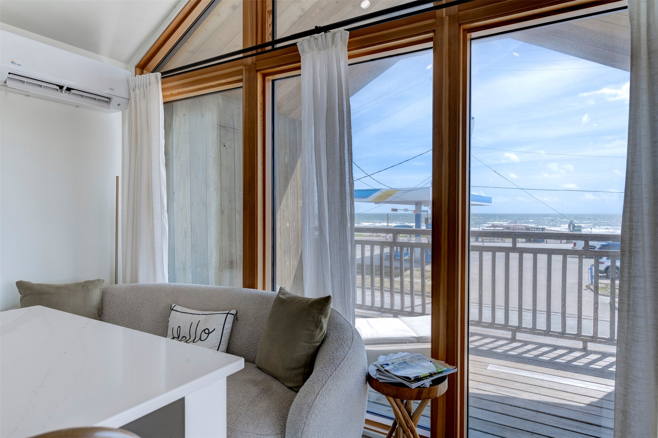 Front House interior gulf view