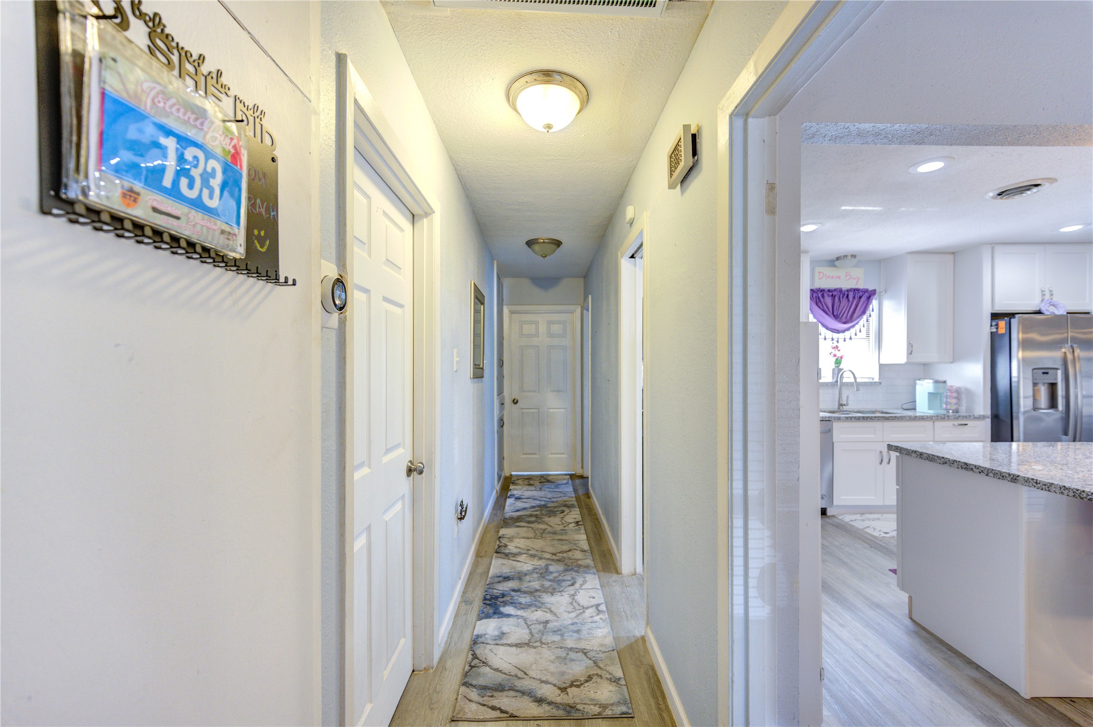 A view of the hallway.