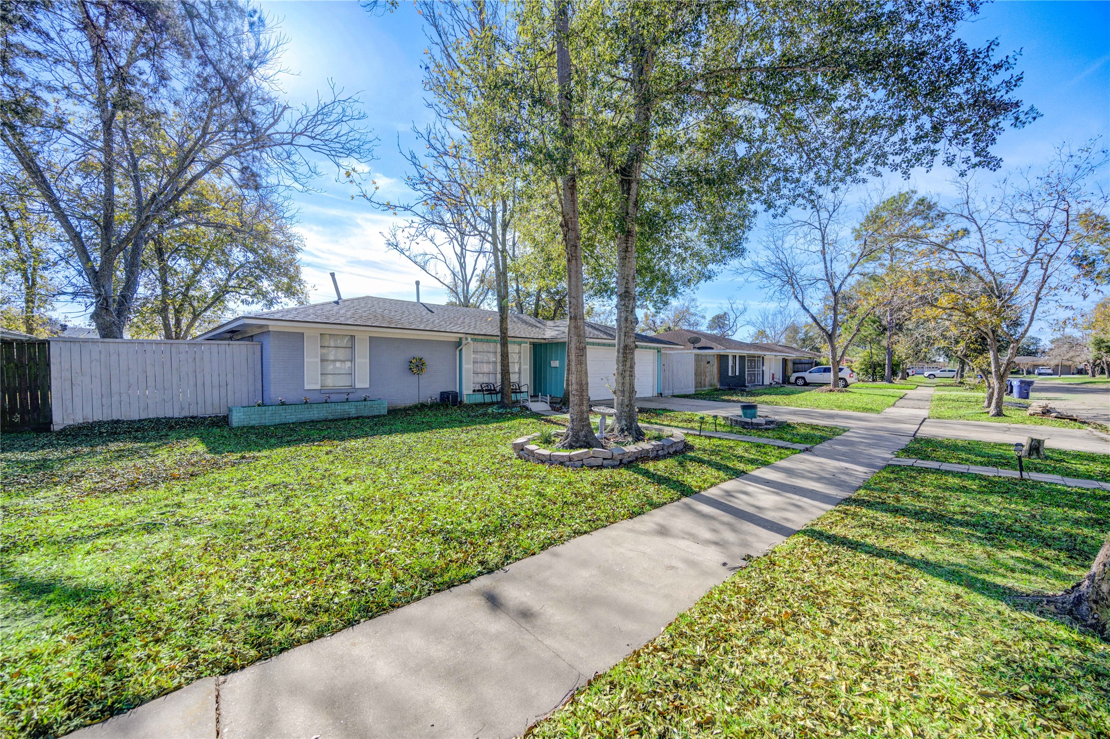 Another exterior view of the home.