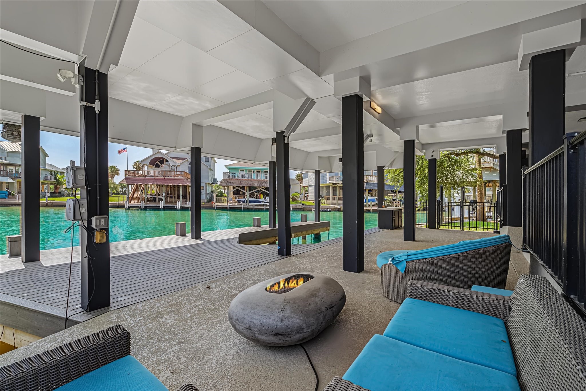 Patio in main house