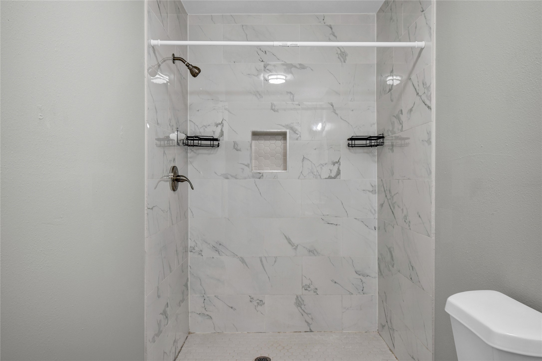 Primary walk in shower