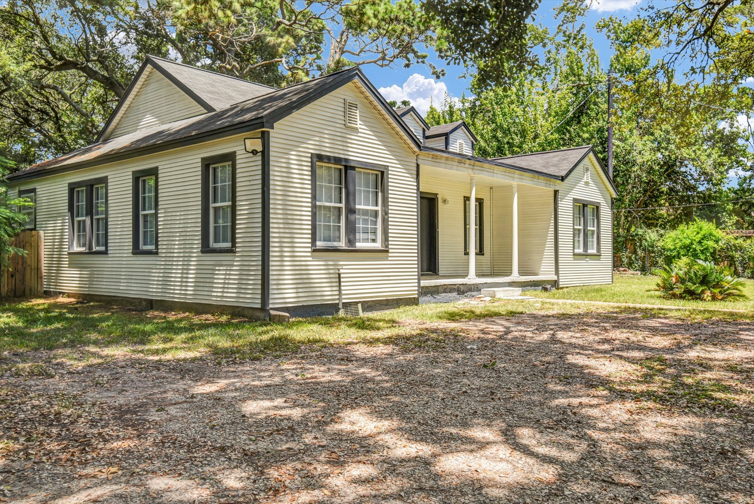 3 Bedroom, 2 full bath with additional bonus room in the back of the house