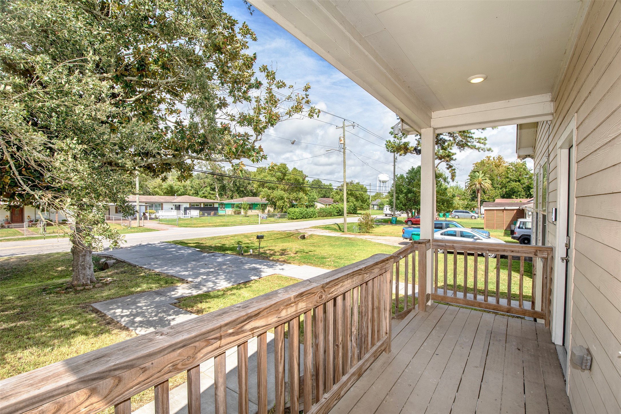 Wonderful view from the front porch.
