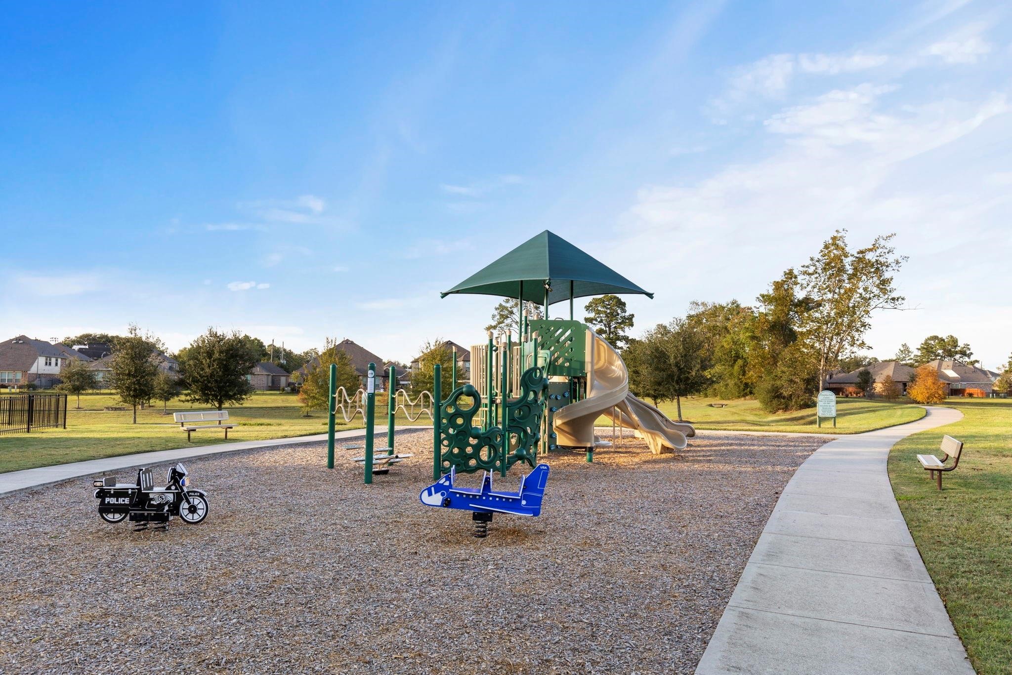 One of two awesome parks in the neighborhood.