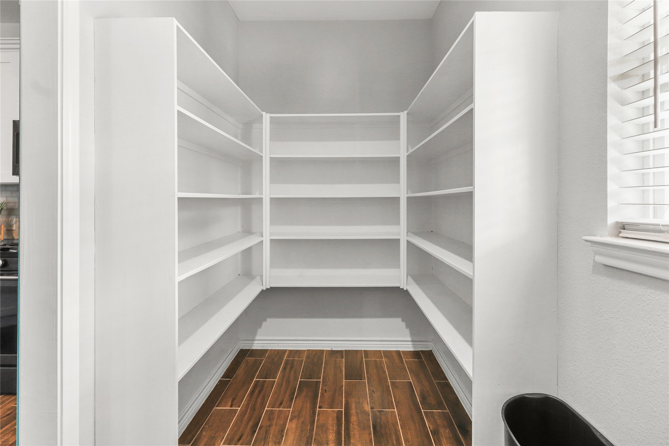 HUGE pantry/utility room.