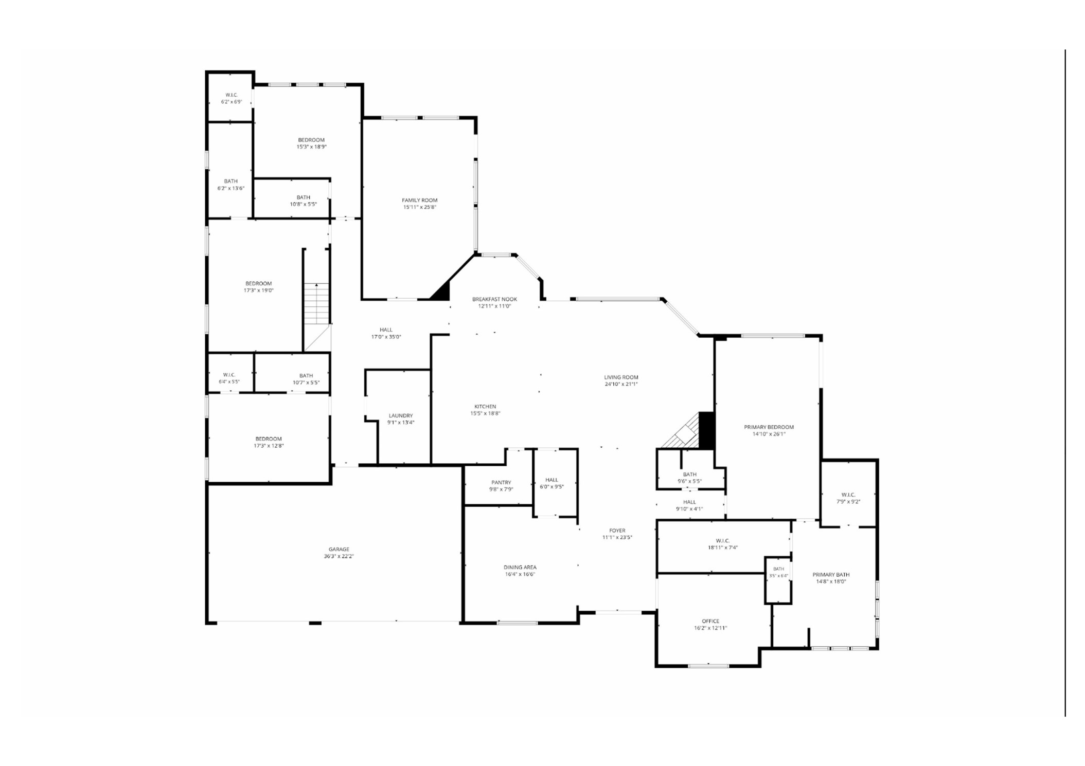 FIRST FLOOR LAYOUT