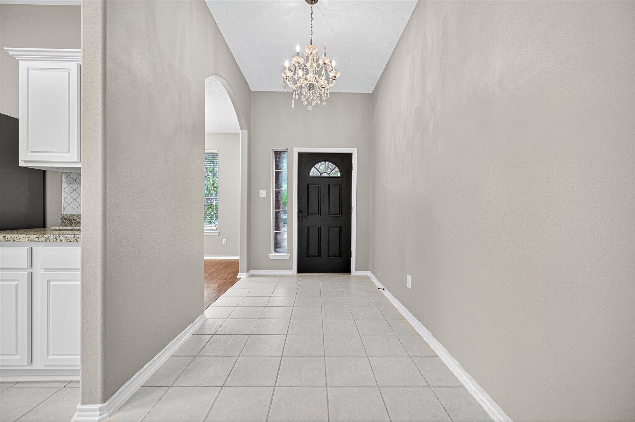 Foyer looking at front door
