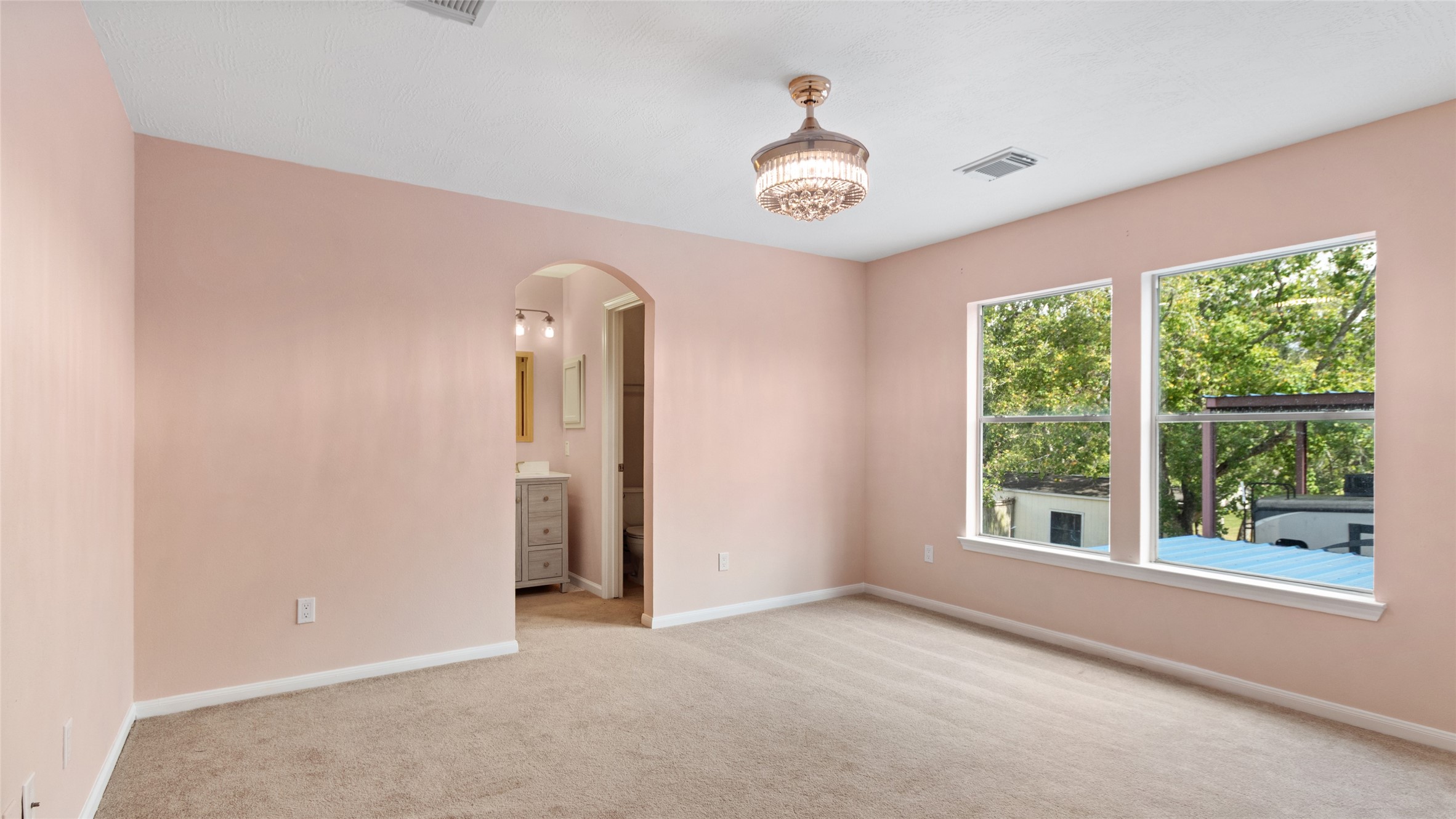 Upstairs bedroom as it currently sits.