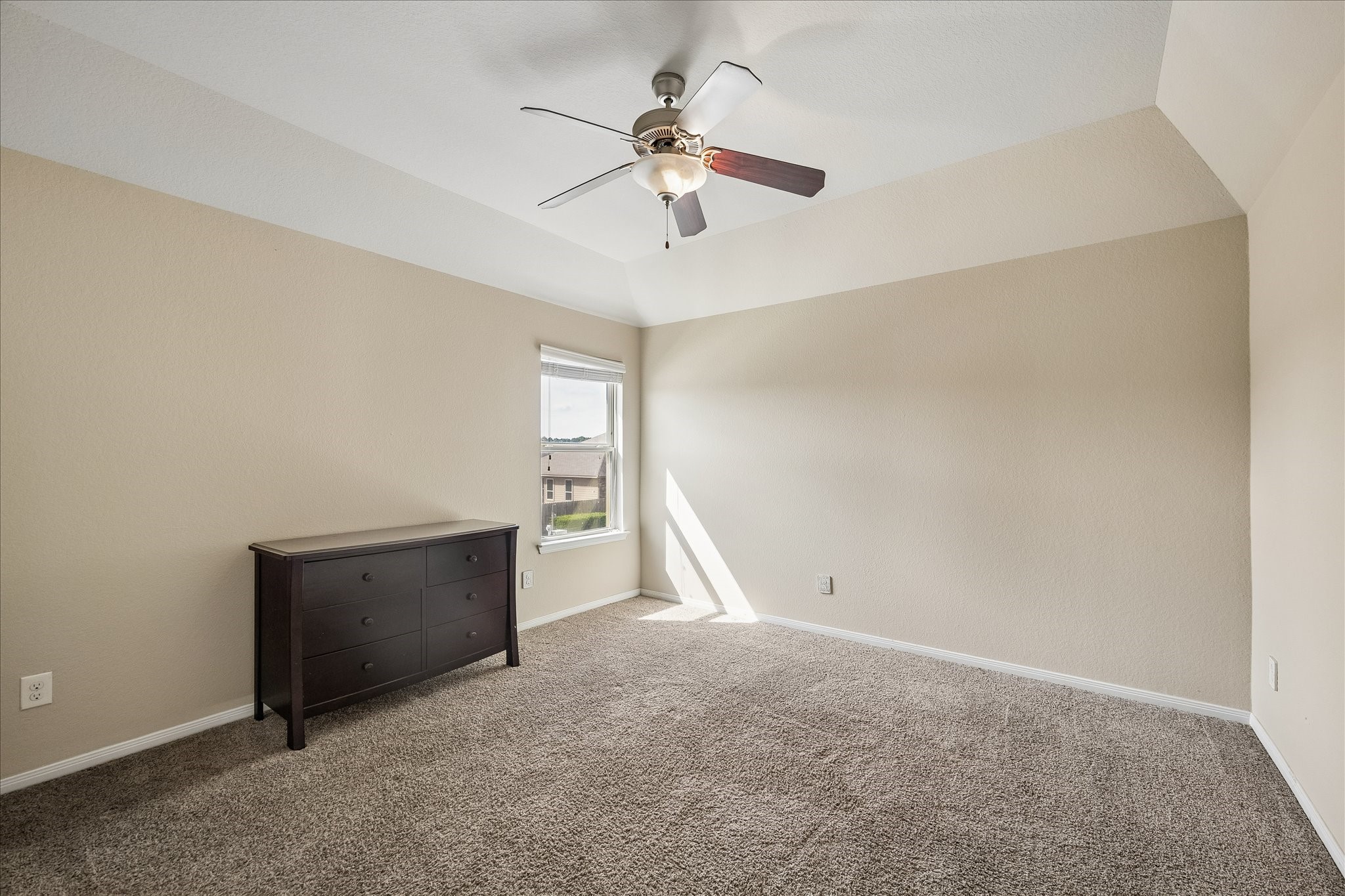 Spacious secondary bedroom upstairs.