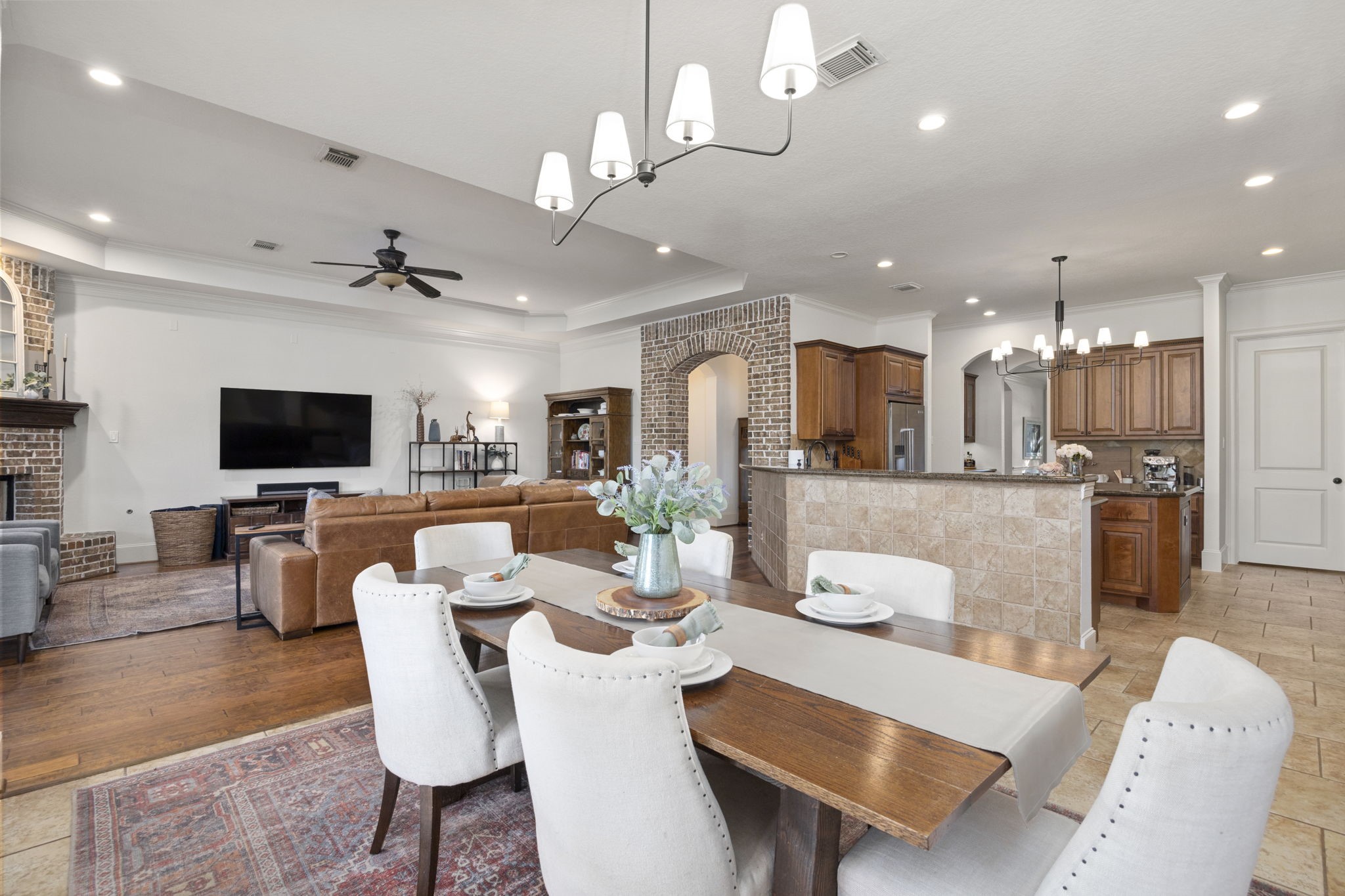 What a great view of the thoughtful and practical layout!