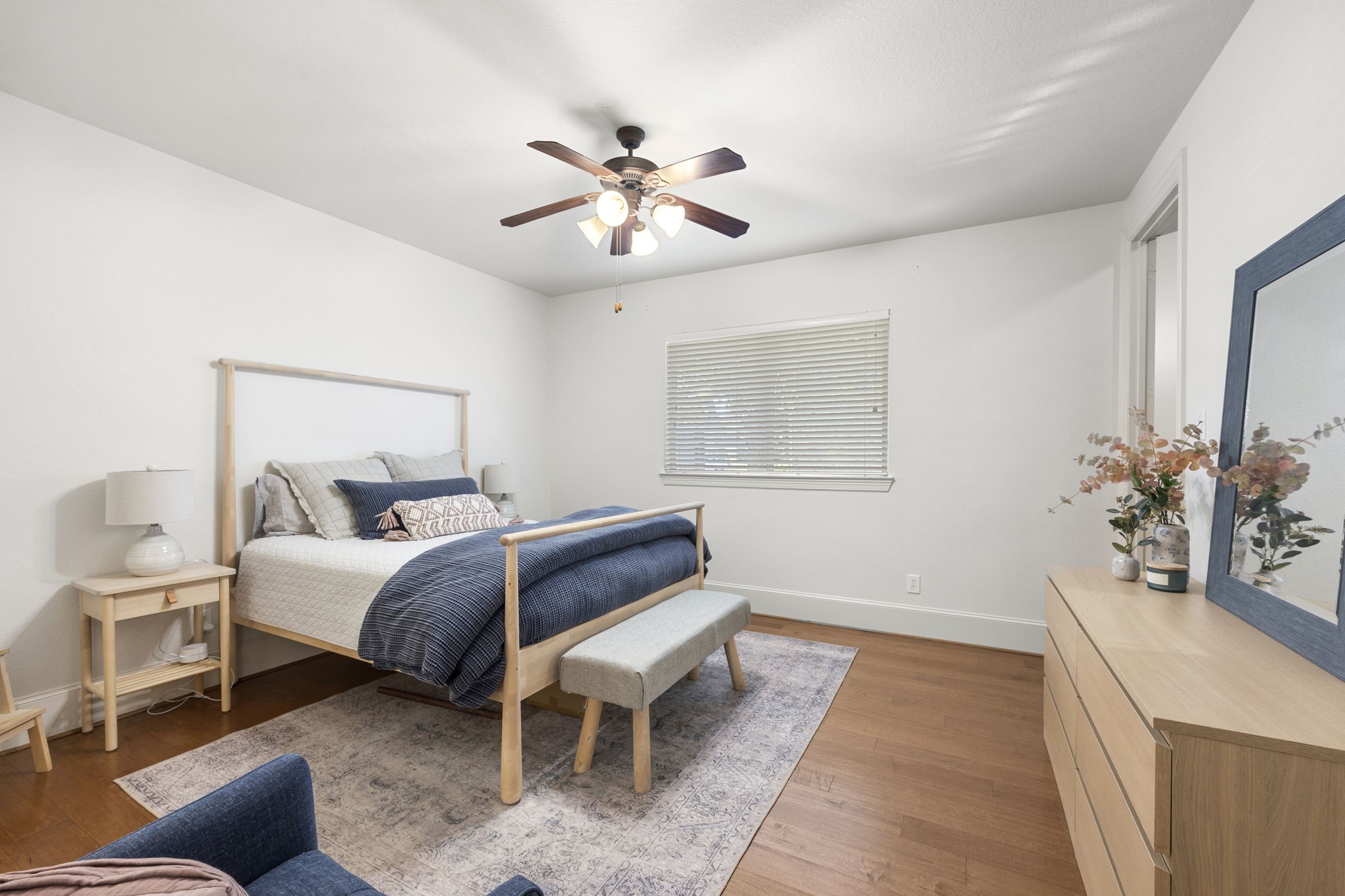 4th Bedroom is perfect for those out of town guests! It has its own ensuite fully updated bathroom and large walk in closet!