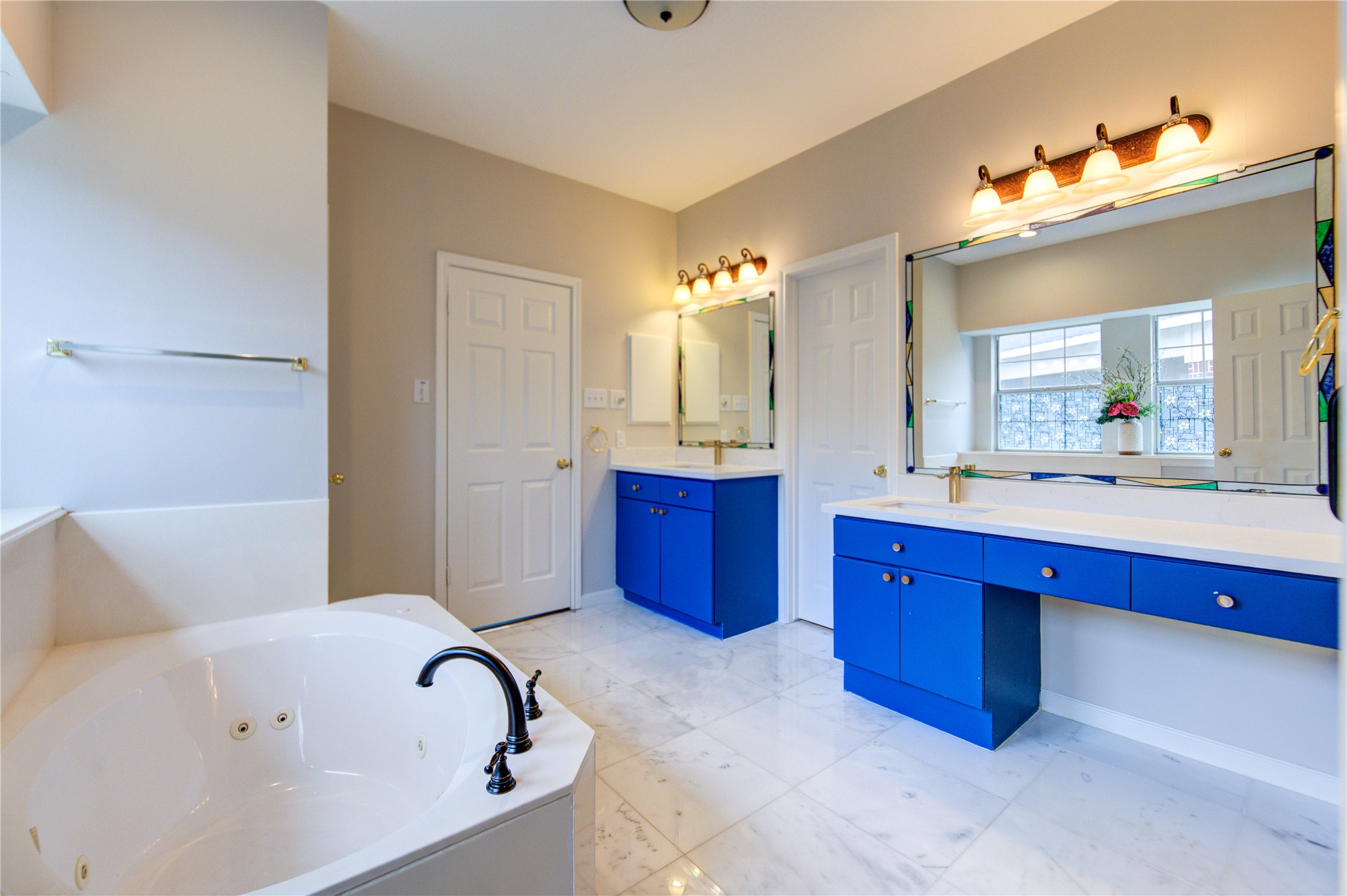 Another view of the master bathroom
