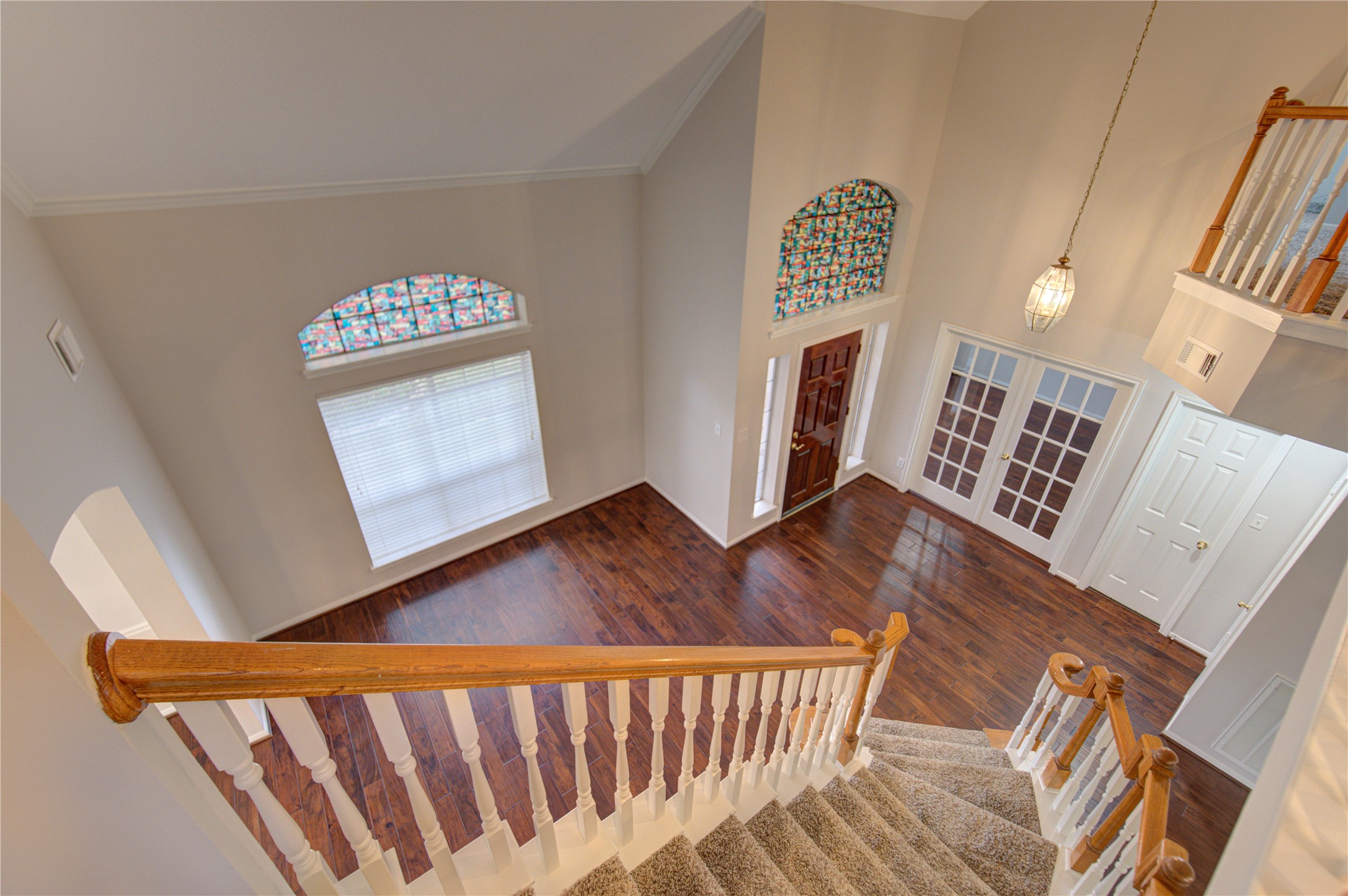 View from upstairs