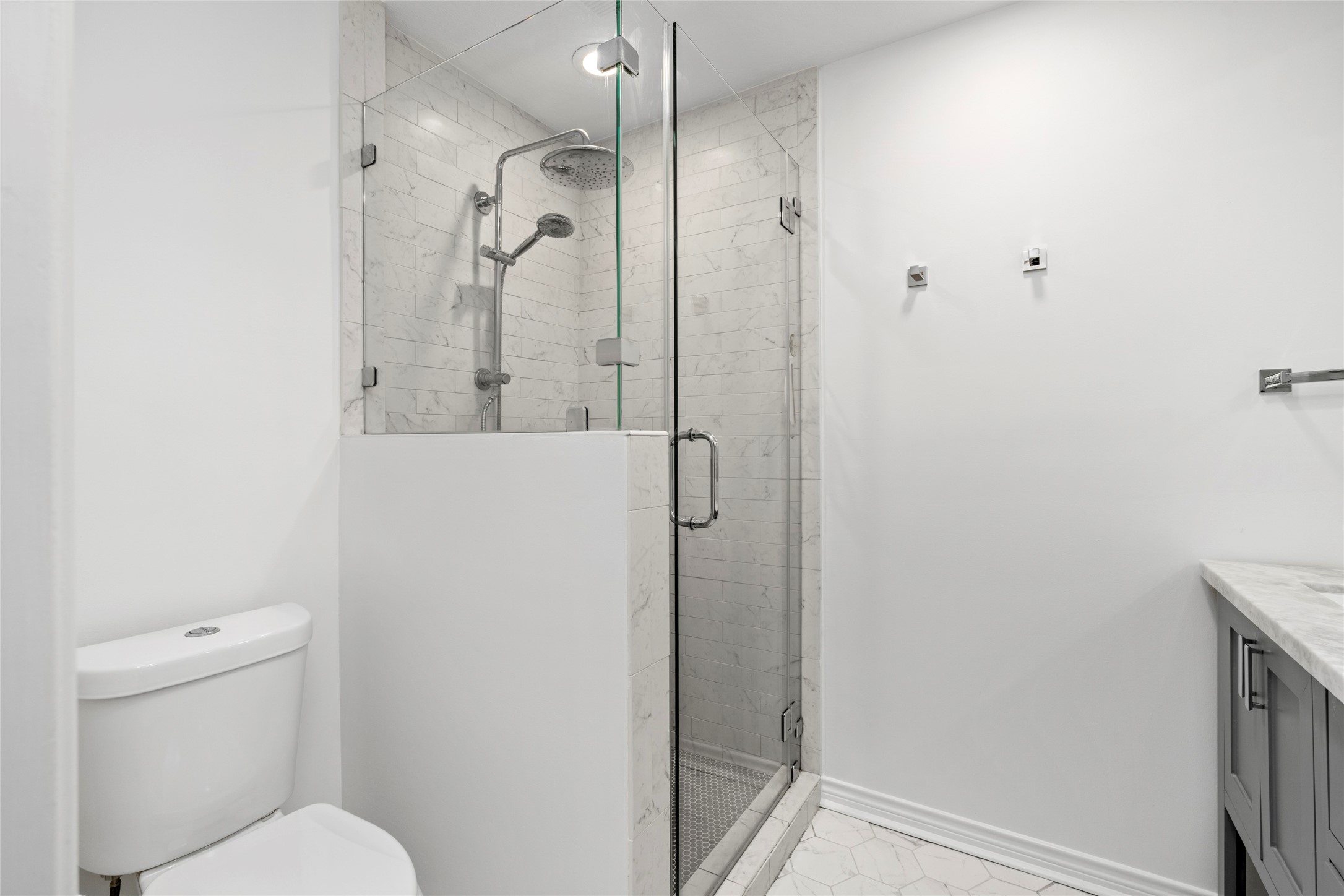 Primary bath shower
