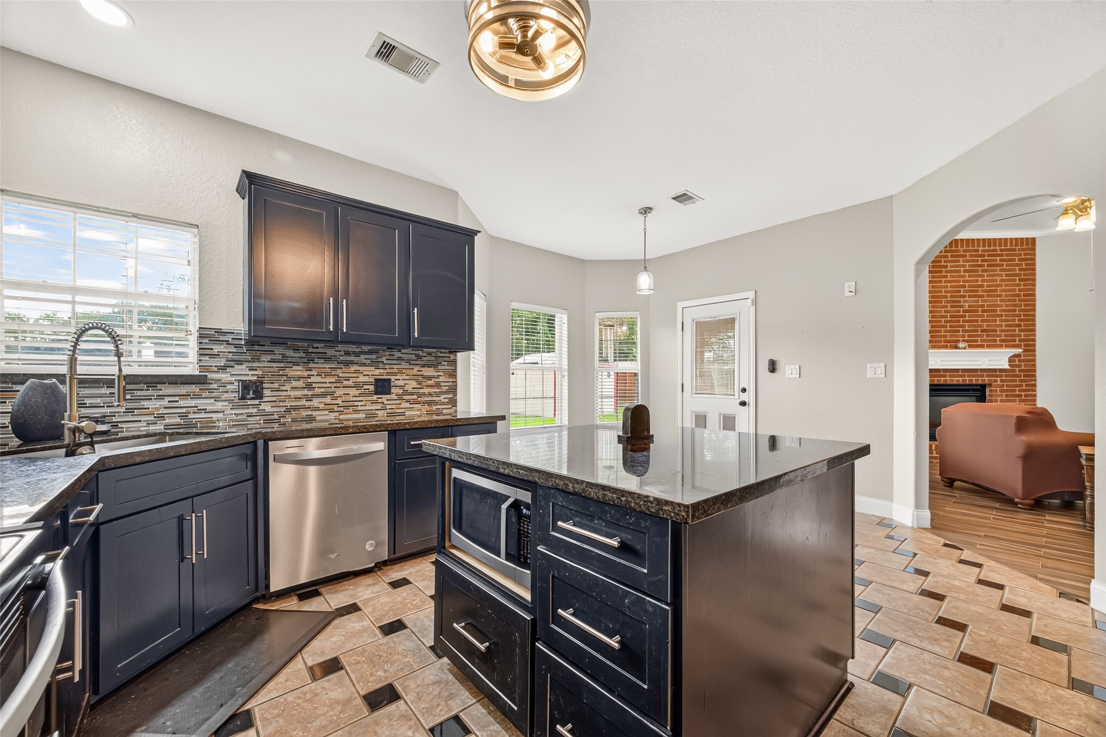 Enjoy the easy flow between the kitchen and adjoining living space, perfect for everyday living and entertaining.
