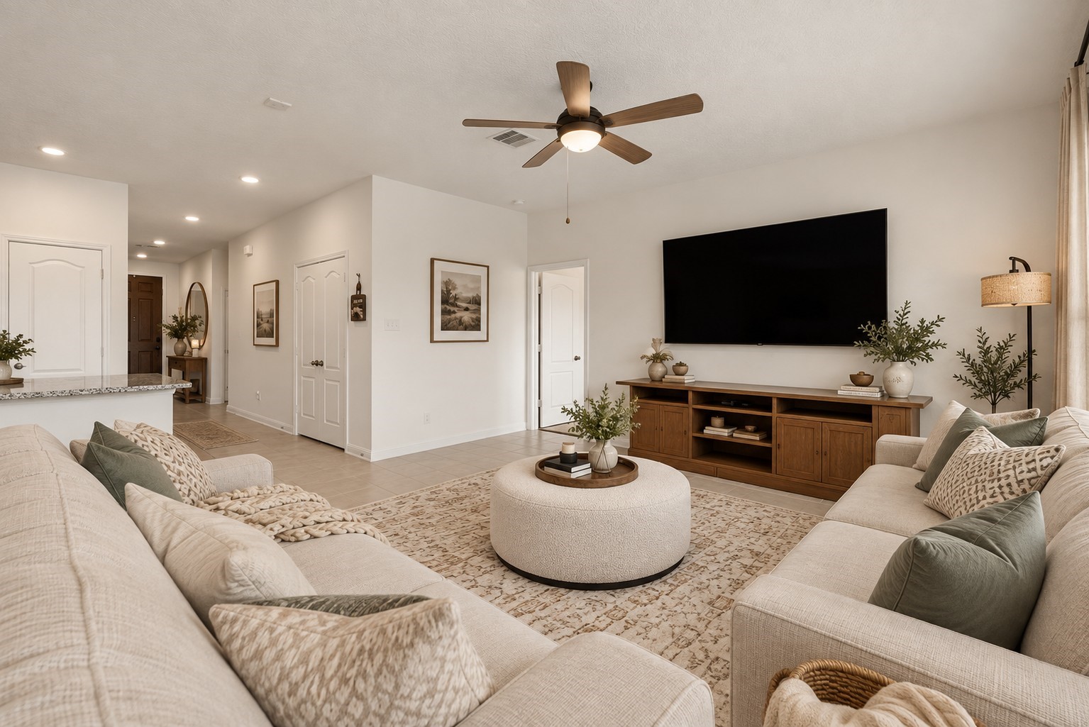 Virtually Staged Living Room Virtually Staged Living Room