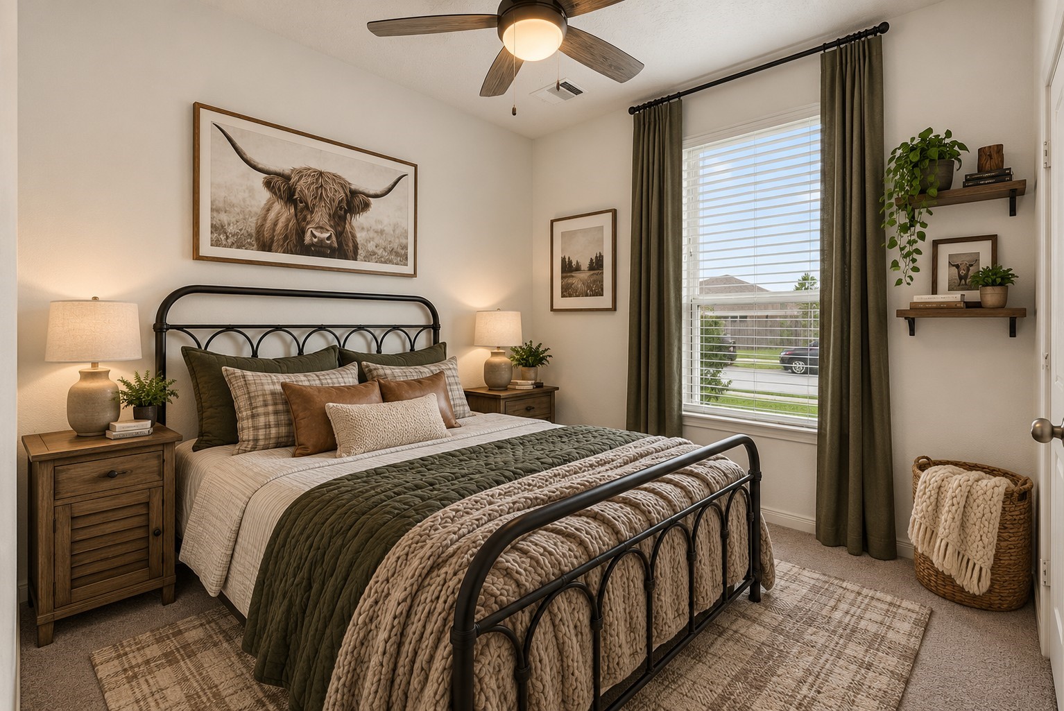 Virtually Staged Bedroom 2 Virtually Staged Bedroom 2