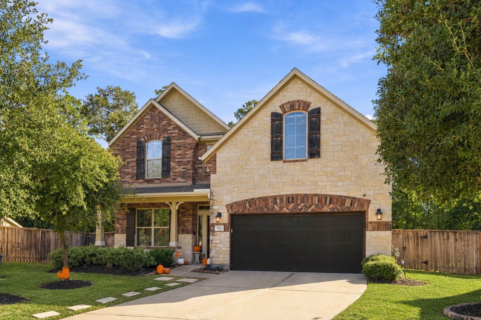 Welcome to Ladera Creek, where classic brick and stone set the tone for everything waiting inside.