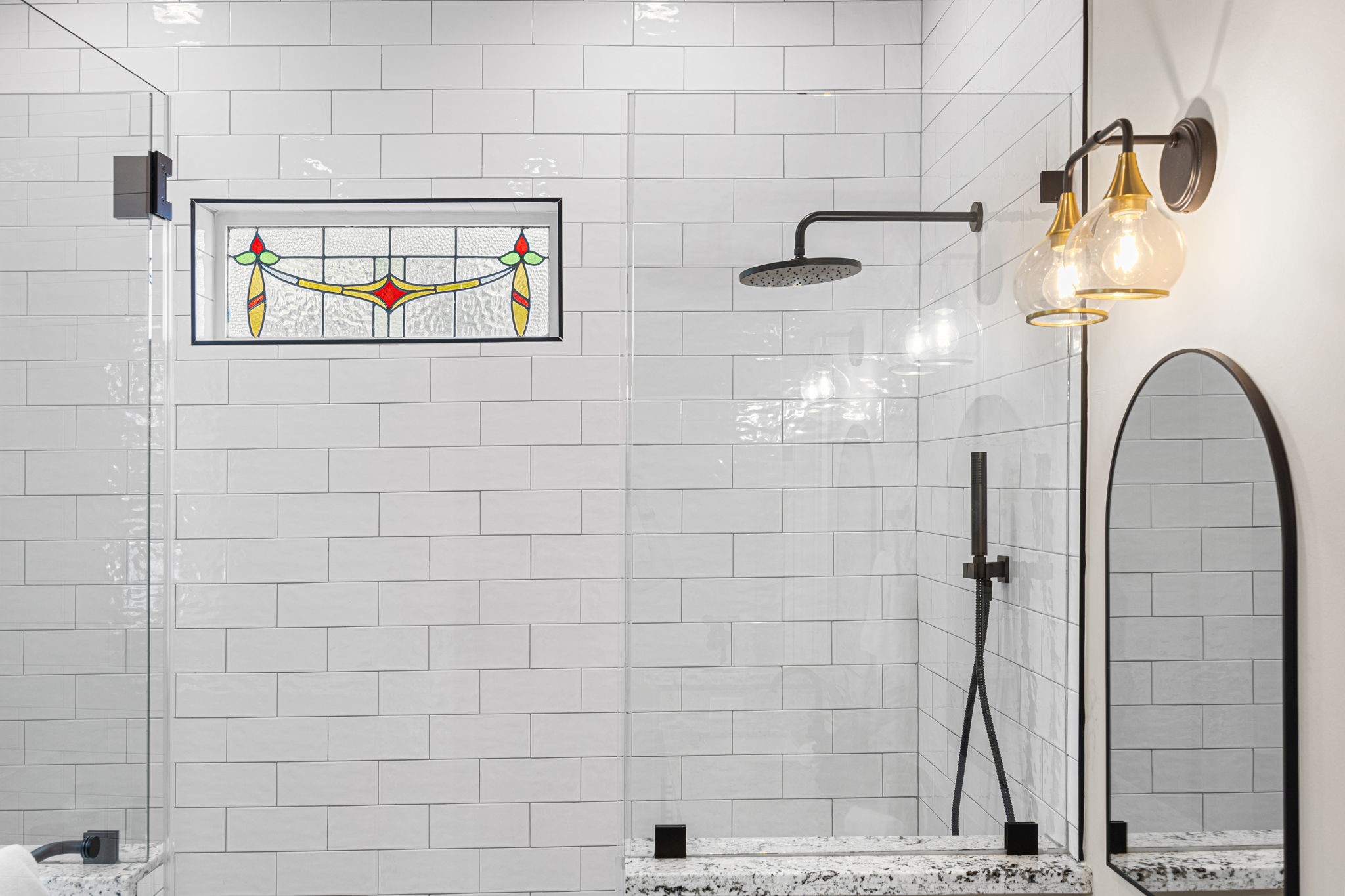 Subtle touches of period finishes, calmly mixed in.