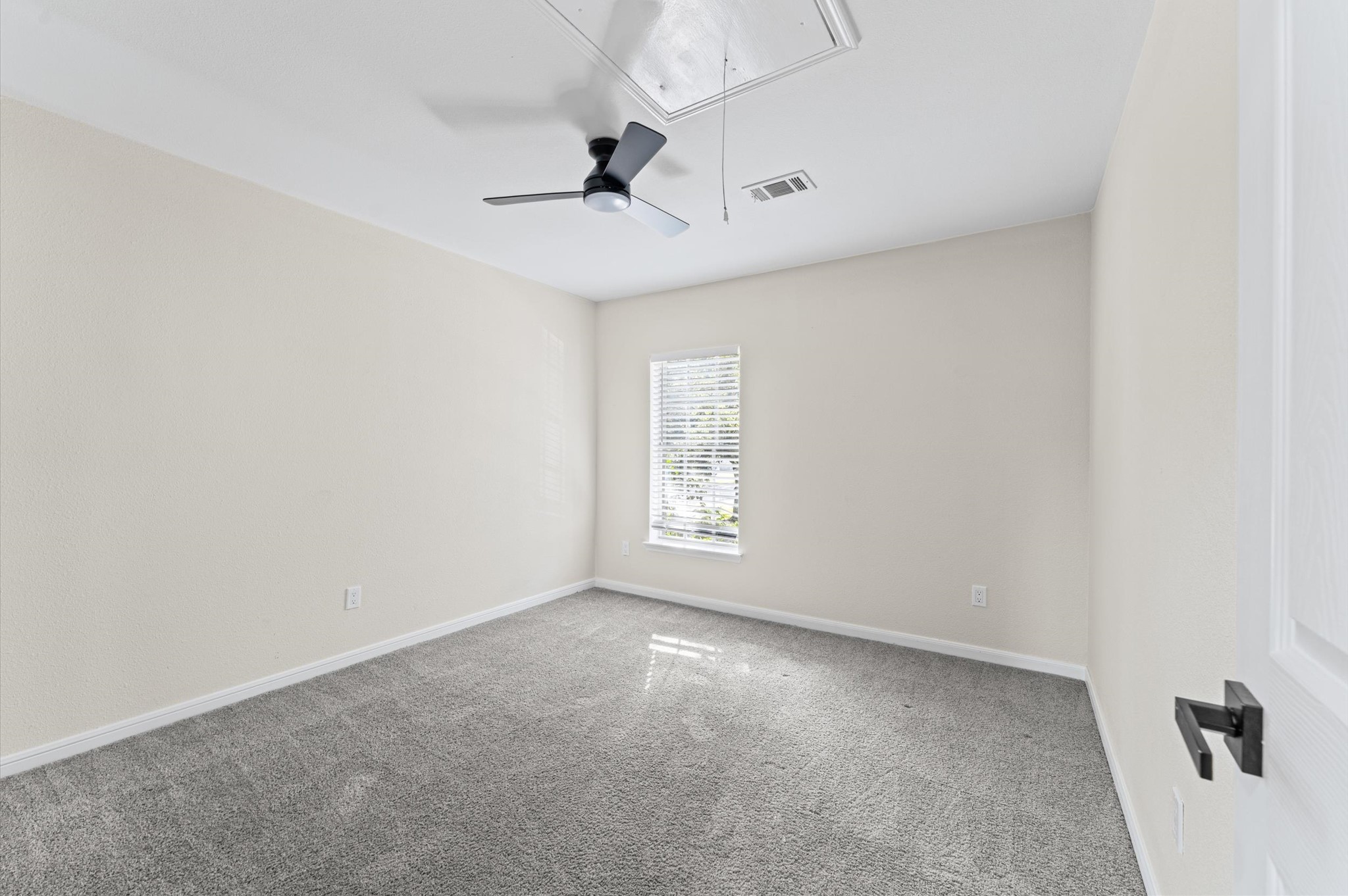This secondary Bedroom is located on the second floor.