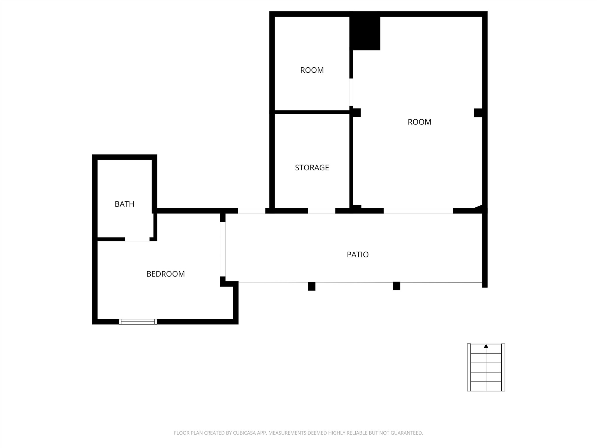 Downstairs floor plan