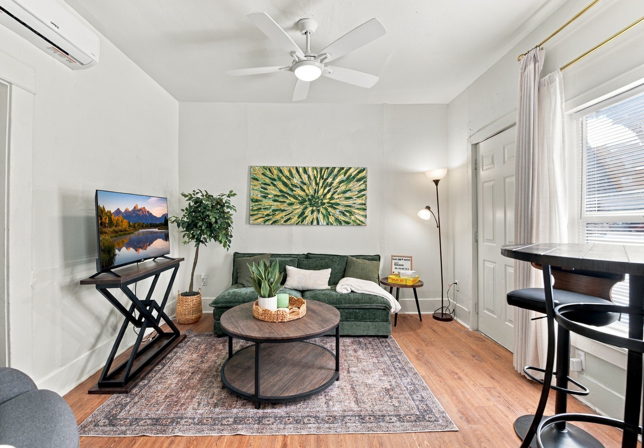 Living Room  Furnished for Your Comfort