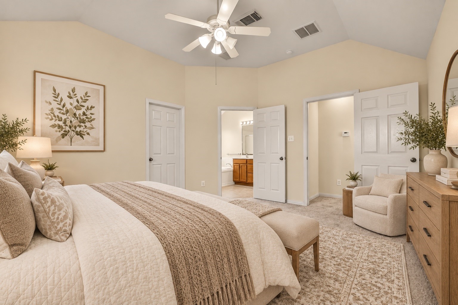 Primary Suite (Staged)