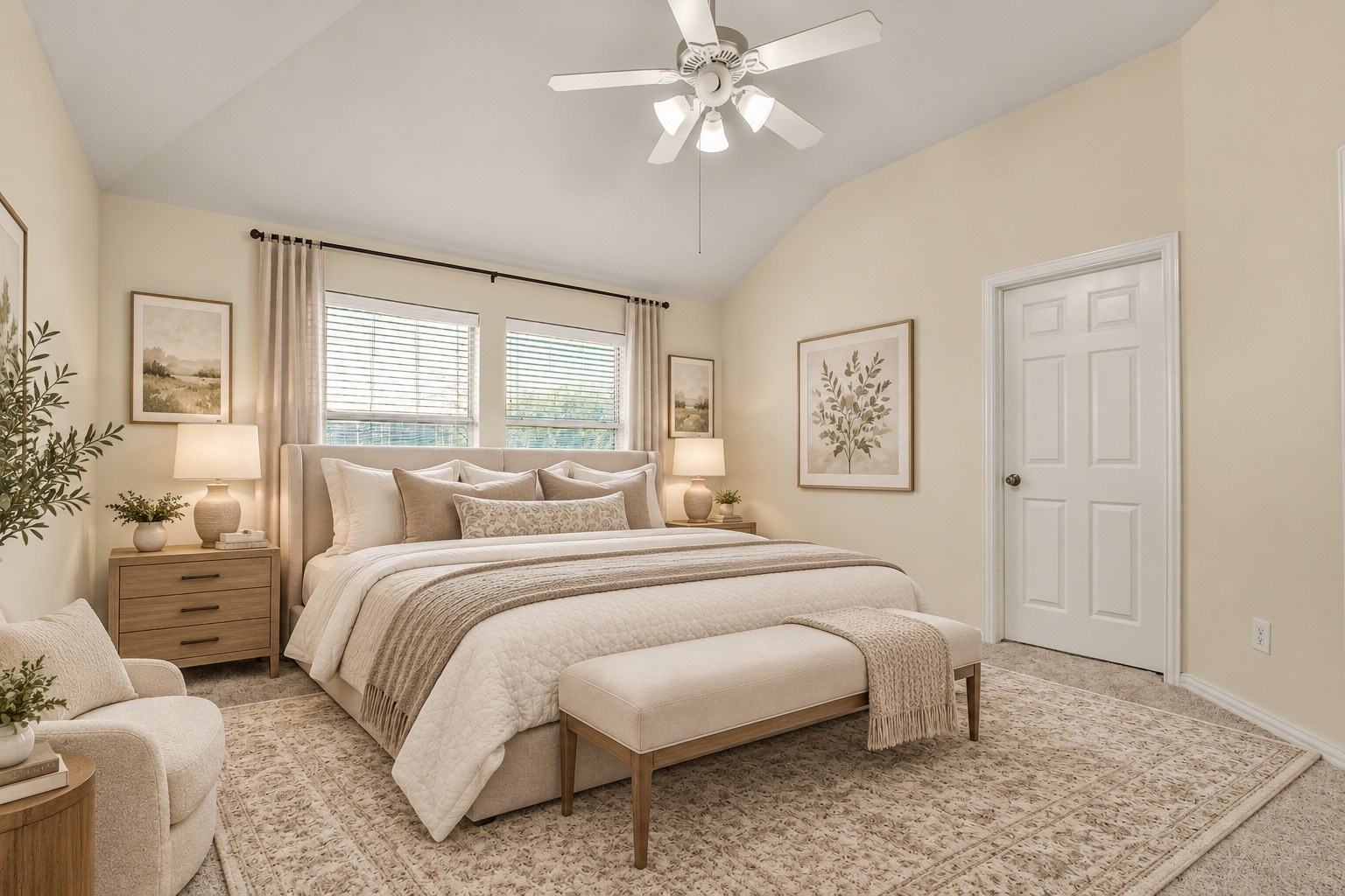 Primary Suite (Staged)
