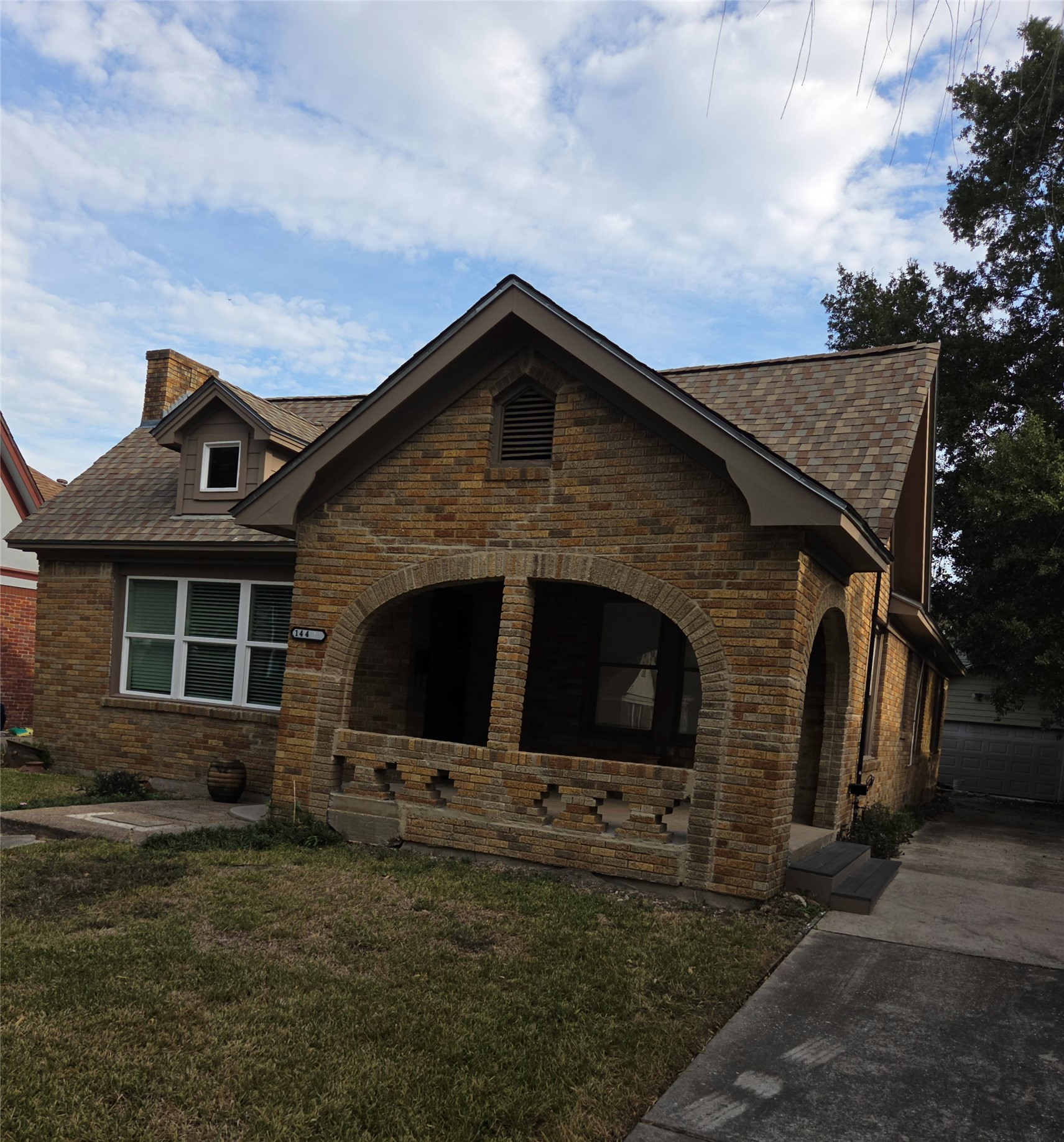 front of home