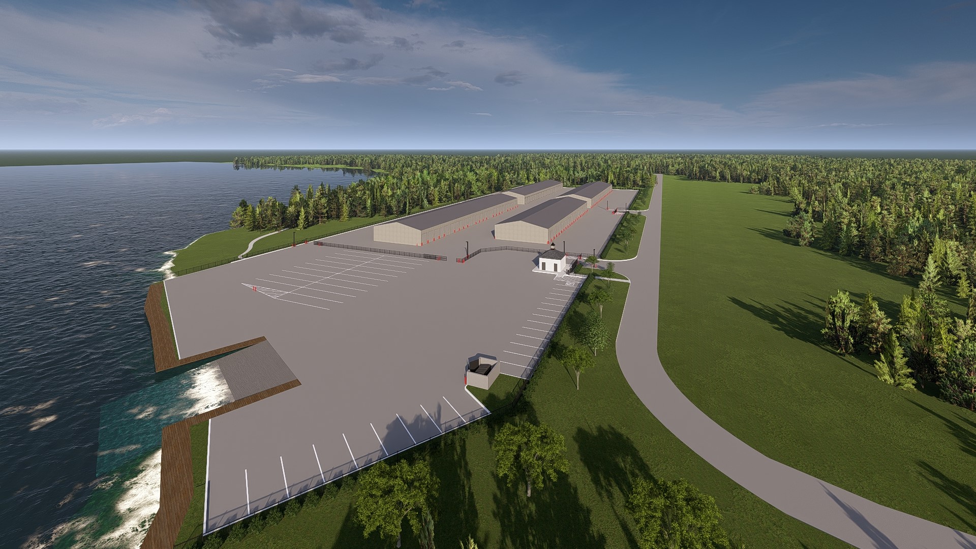 Future Amenities: Boat Ramp (*Artist rendering used for illustration purposes only and are subject to change without notice.)