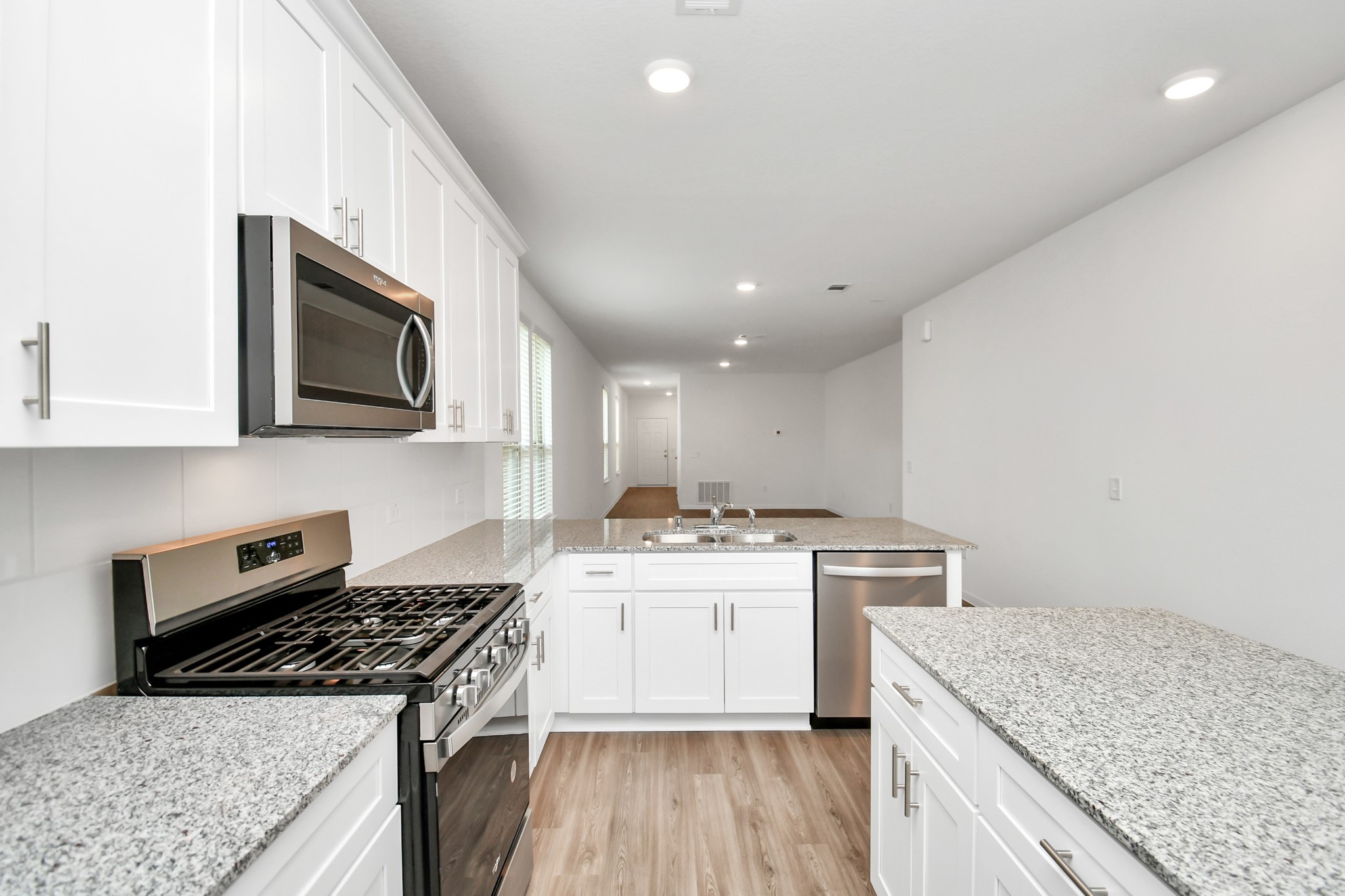 Another view of this well thought out kitchen.