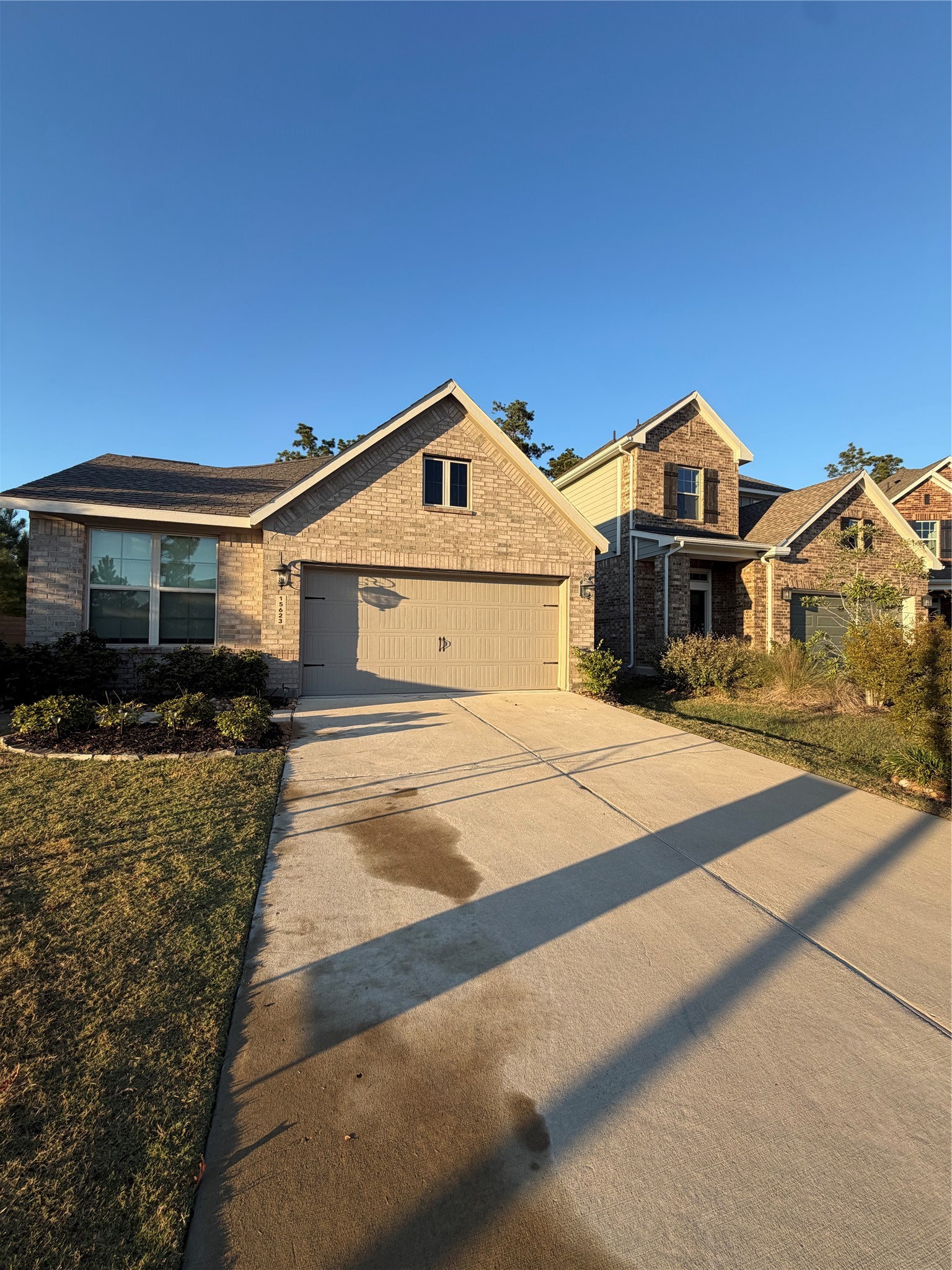 Driveway entrance
