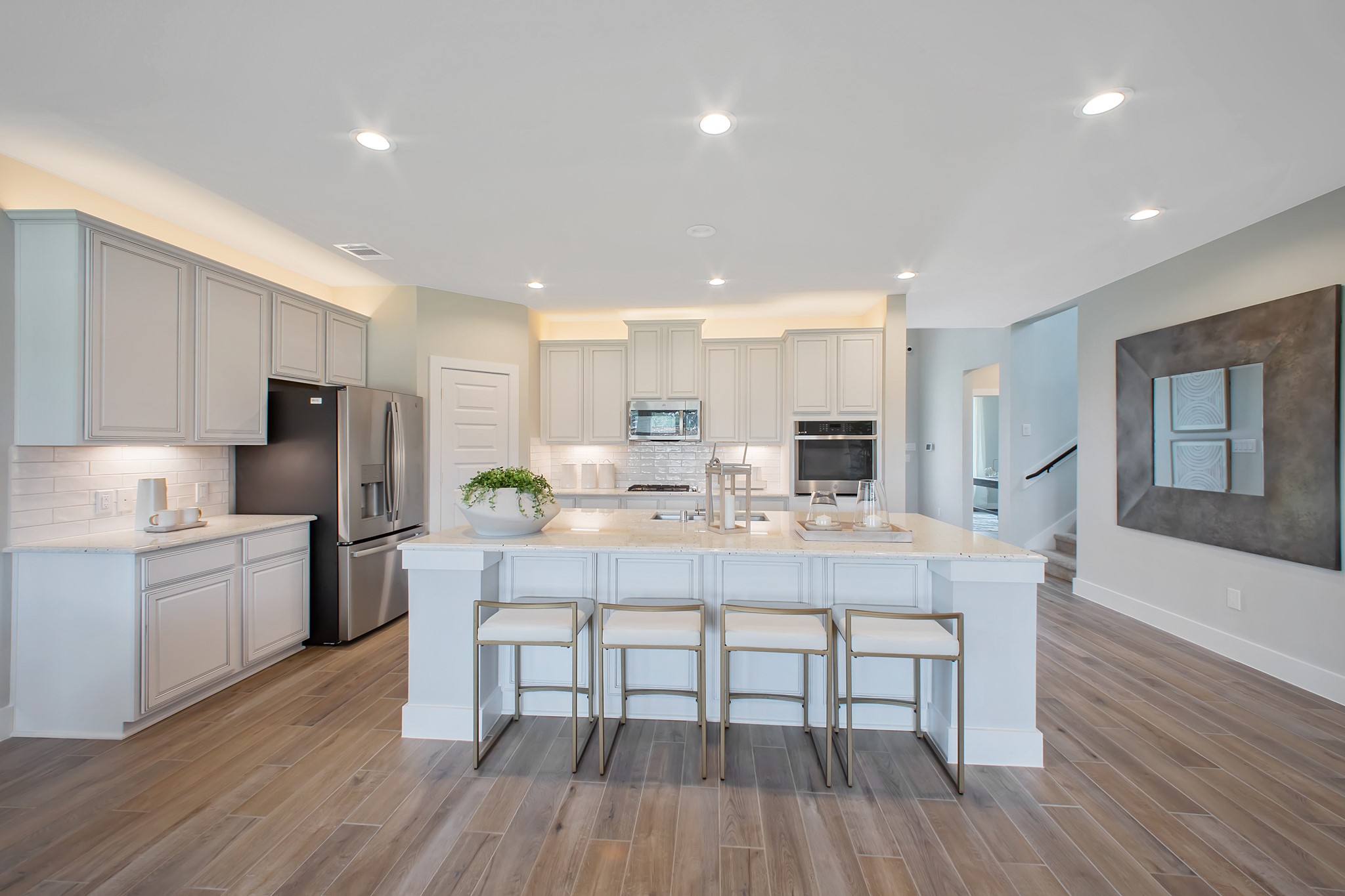 This generously spacious kitchen is a dream realized!