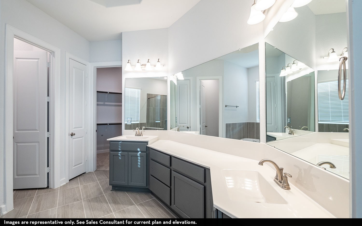 Master bathroom