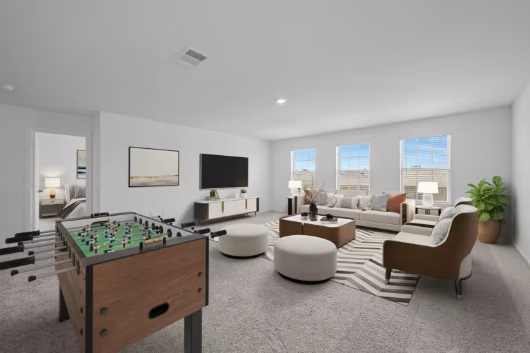 MODEL HOME images may NOT be consistent with the finished product.
