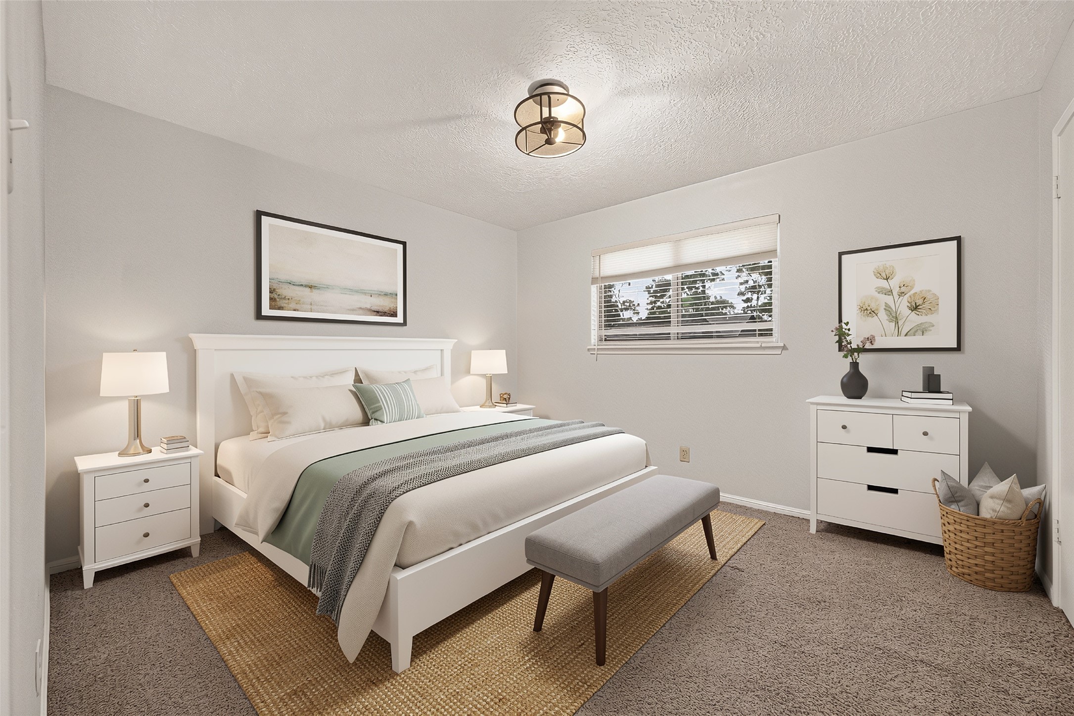 Bedroom 3- Virtually staged
