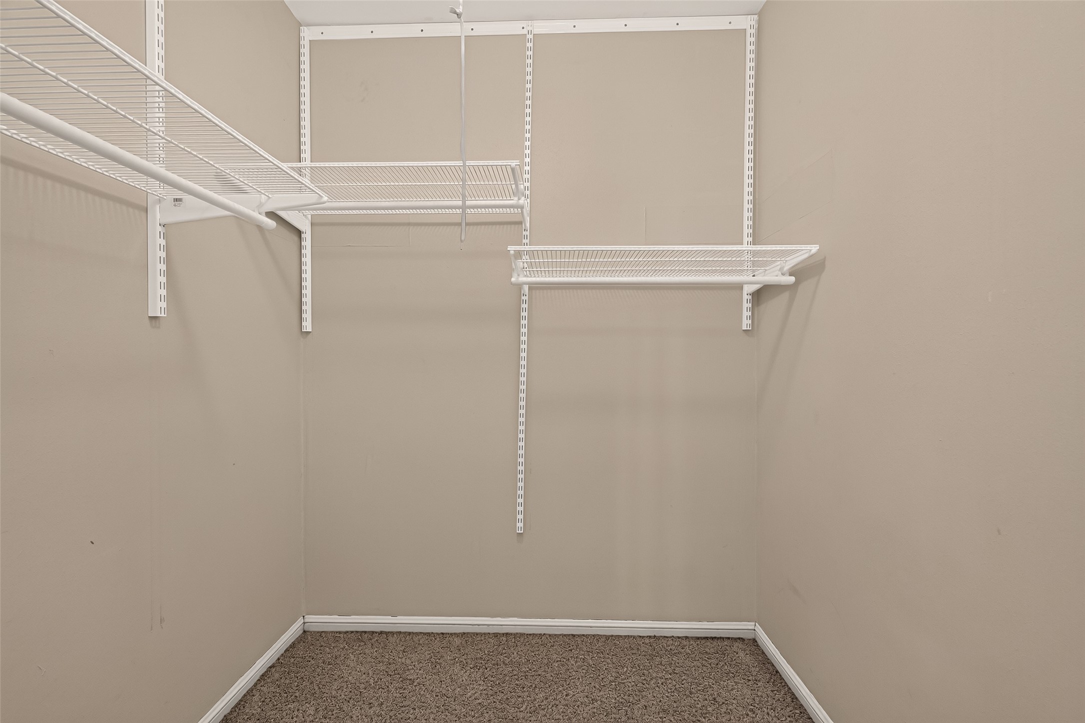 Primary closet