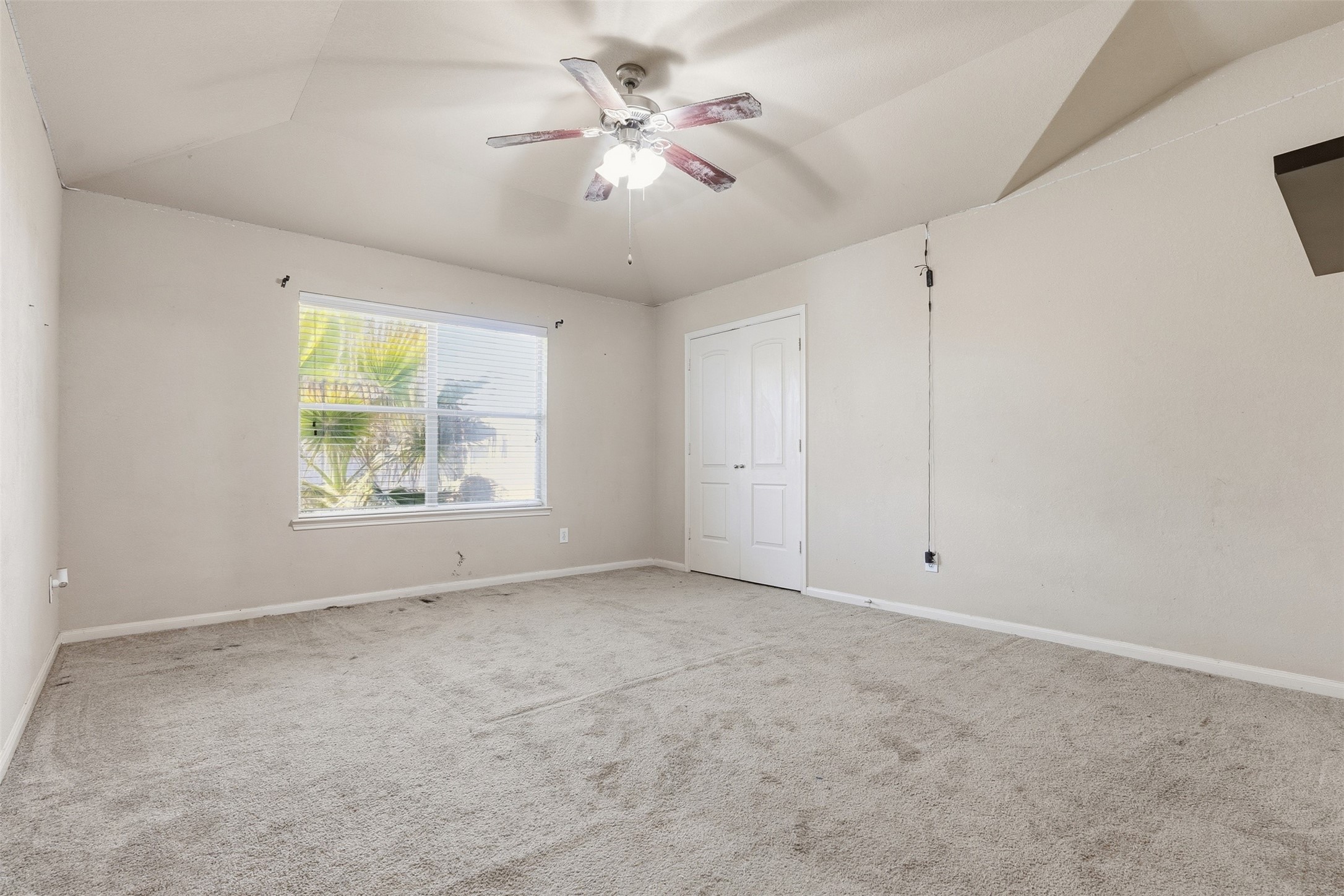 Upstairs primary or guest bedroom