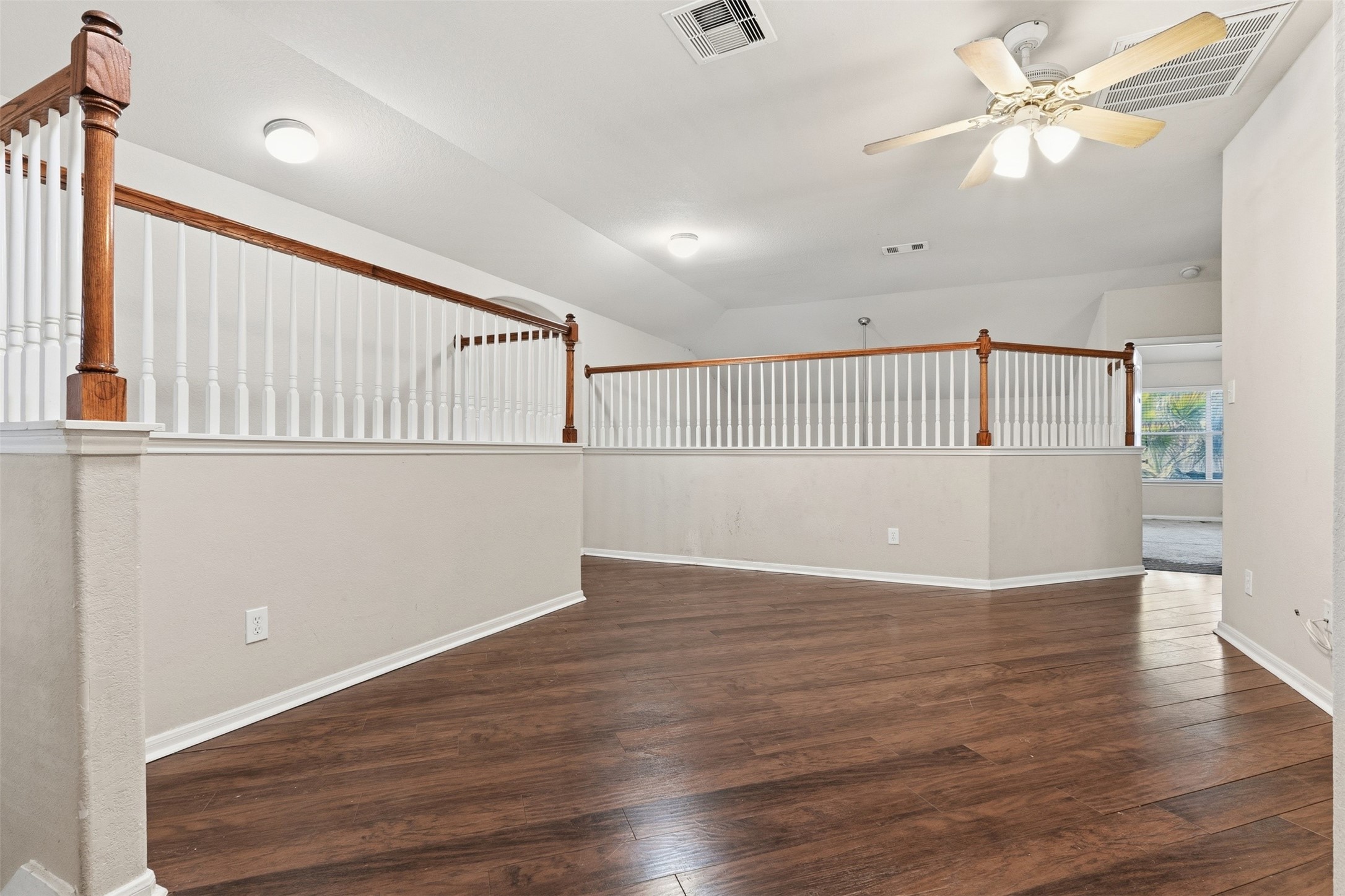 Upstairs loft area